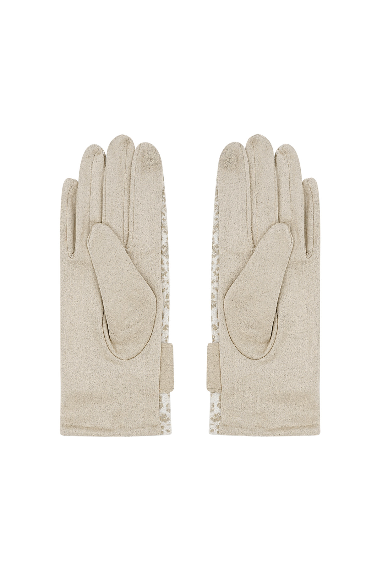 Gants léopard chic - beige h5 Image2