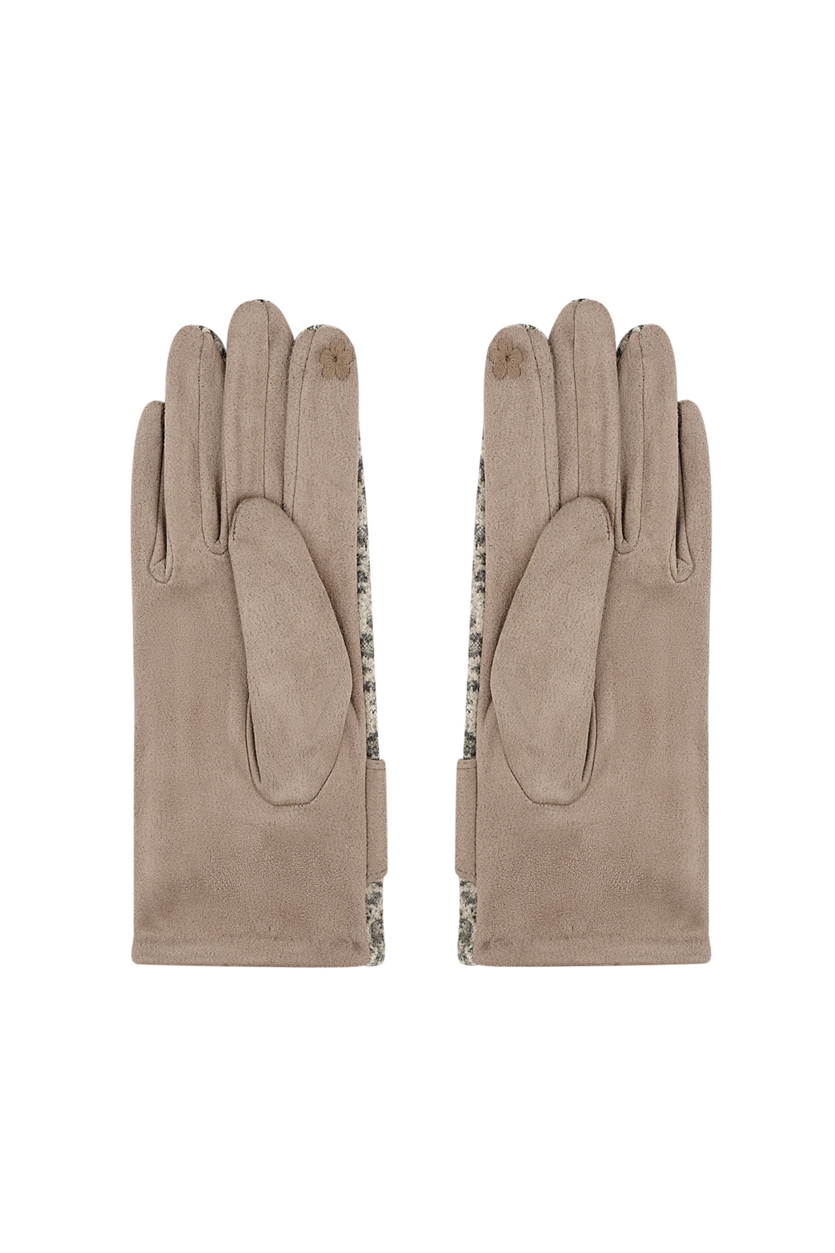 Gants léopard chic - marron h5 Image2