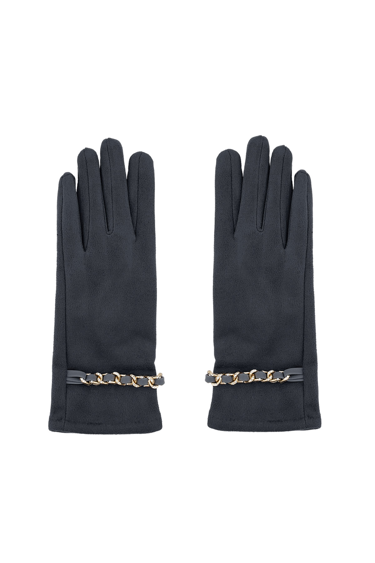 Glamour glove - donkergroen h5 