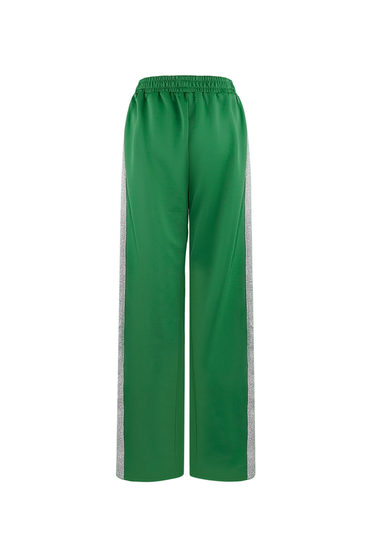 Pantaloni must have a righe - verde S h5 Immagine12