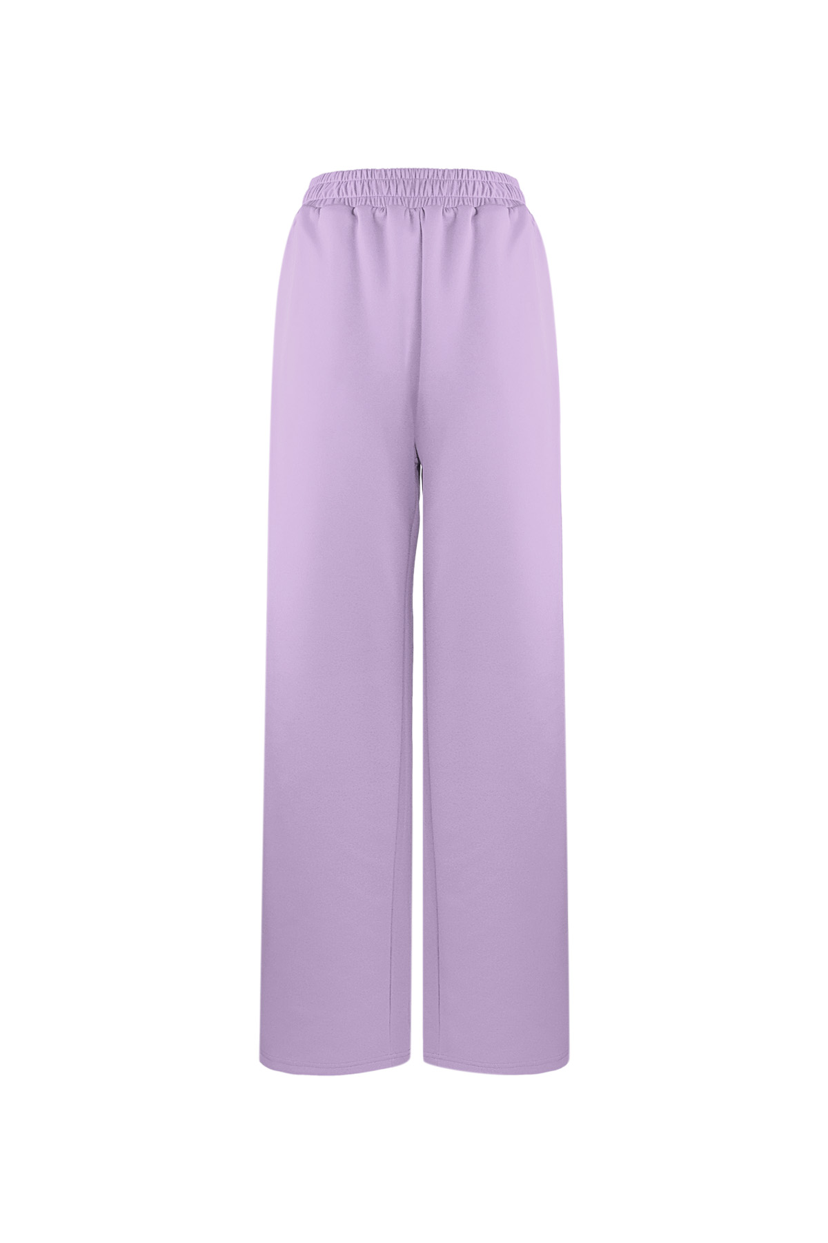 Pantalon indispensable à rayures - violet S
