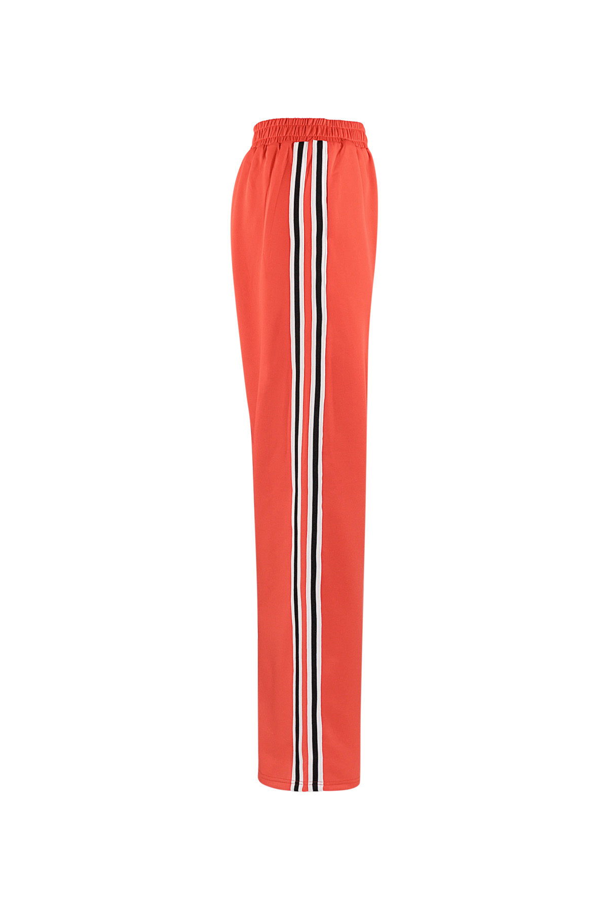 Pantalon indispensable à rayures - rouge S Image9