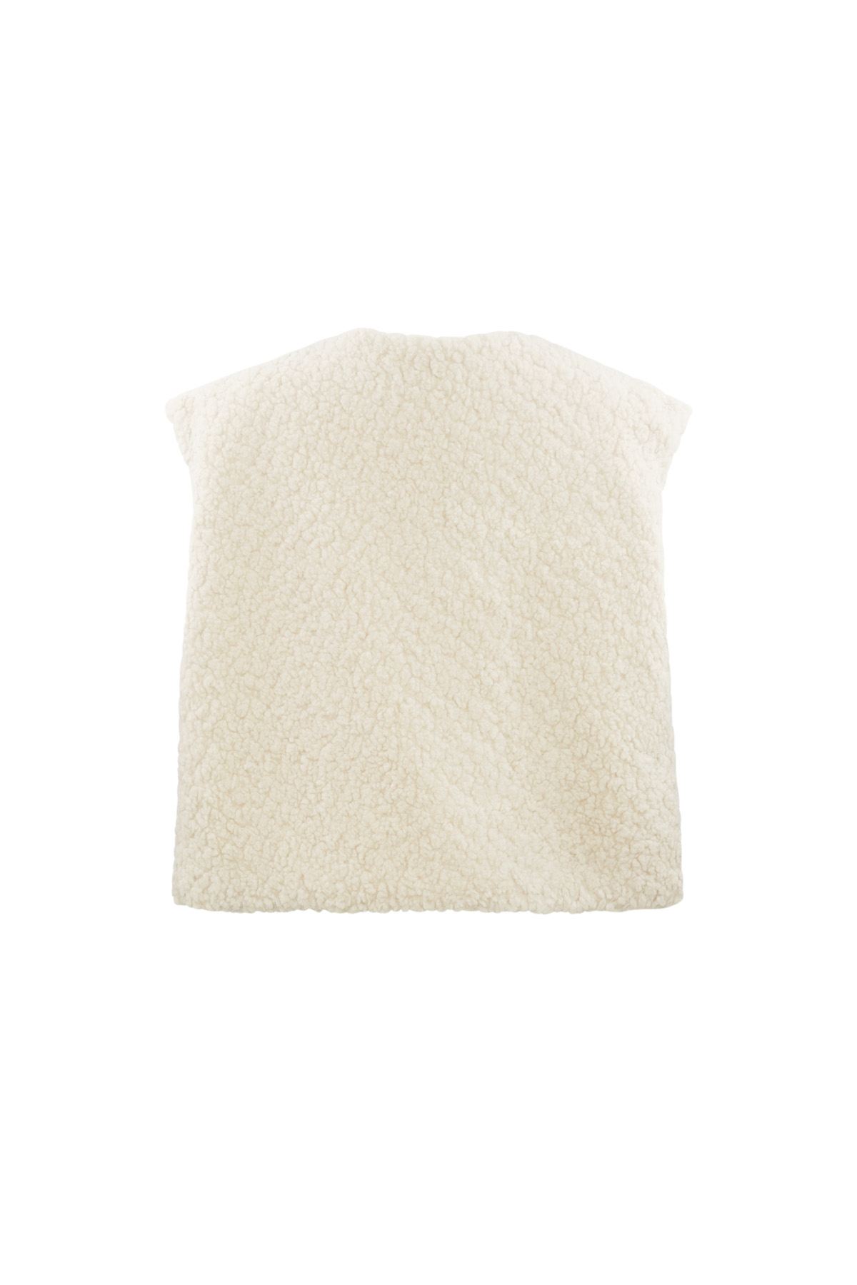 Gilet Teddy - bianco sporco h5 Immagine4