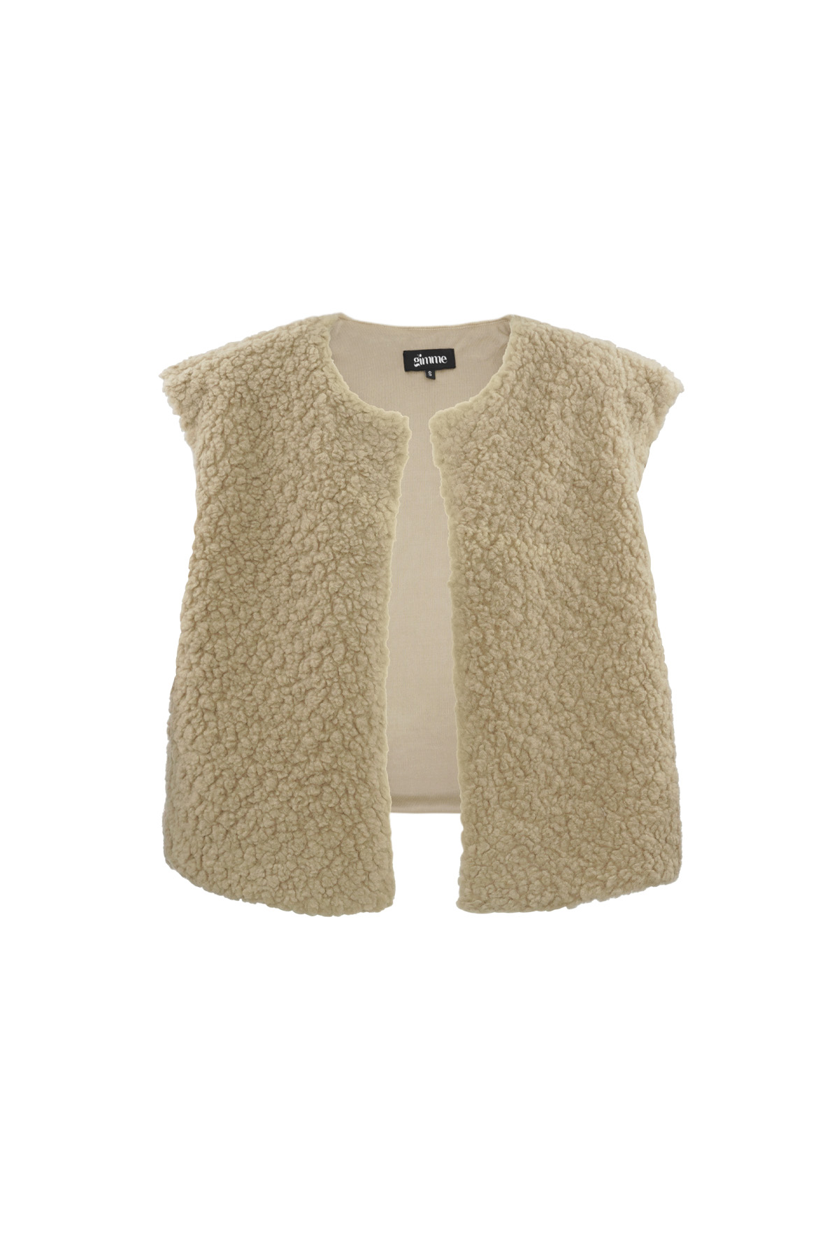 Gilet Teddy - marrone h5 