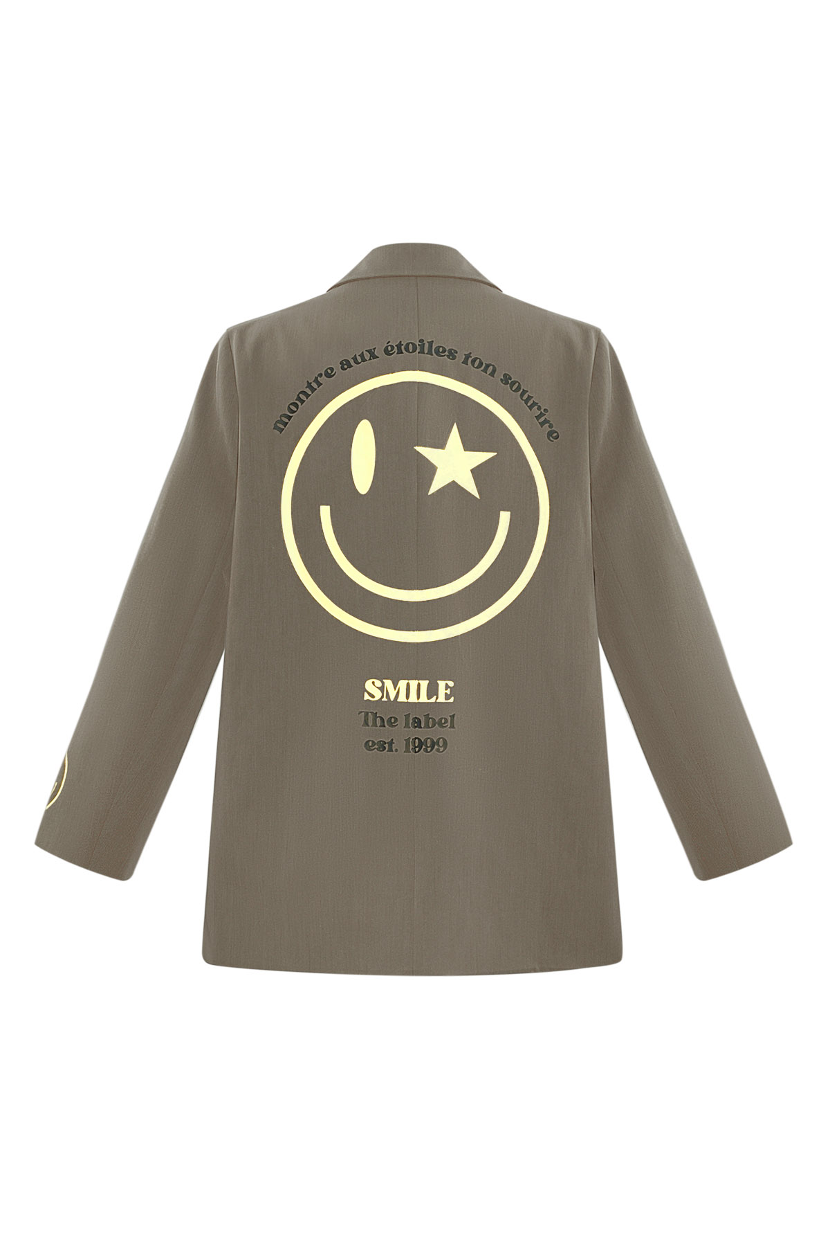 Blazer Show Your Smile - camel h5 Imagen7