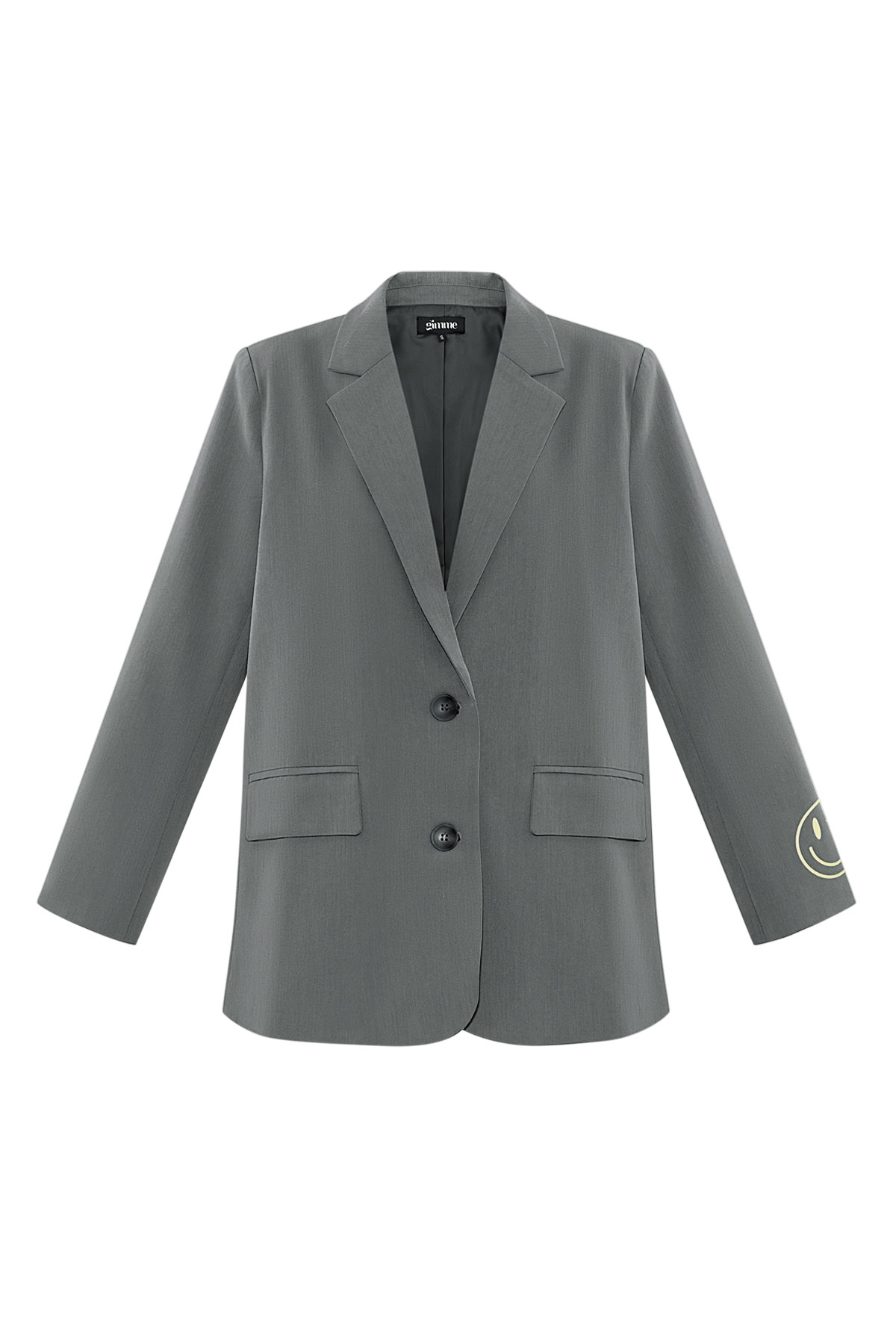 Mostra il tuo sorriso blazer - grigio h5 