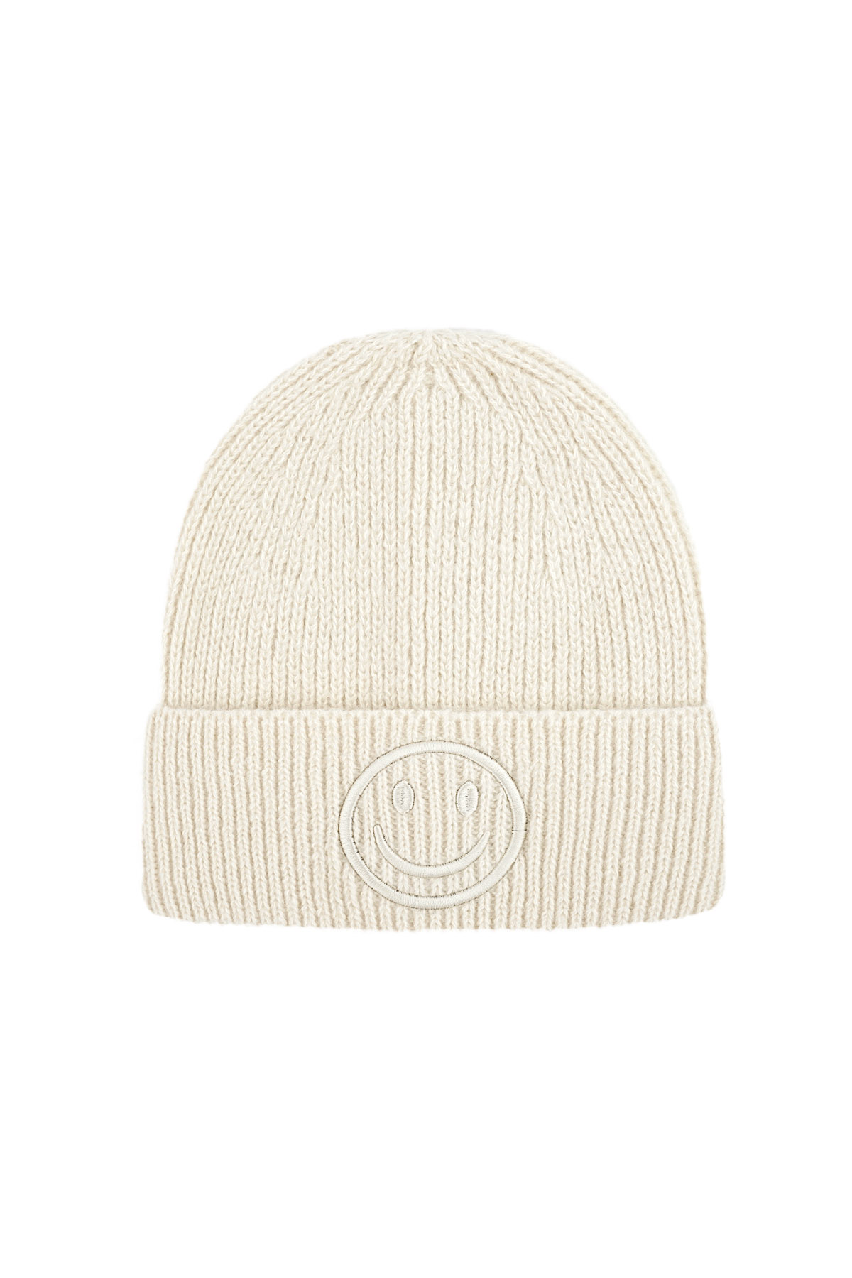 Hat season of smiley - off white