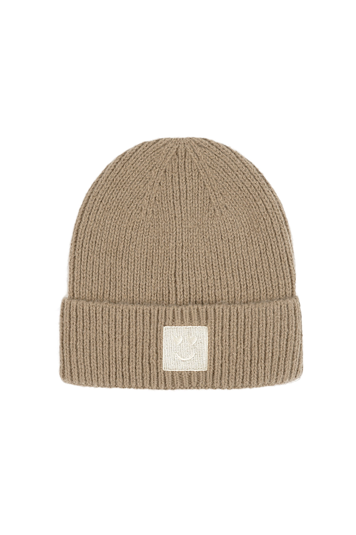 Chapeau amoureux de smiley - beige h5 