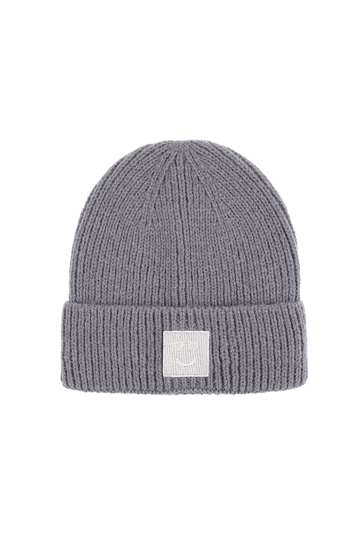 Hat lover of smiley - grey h5 