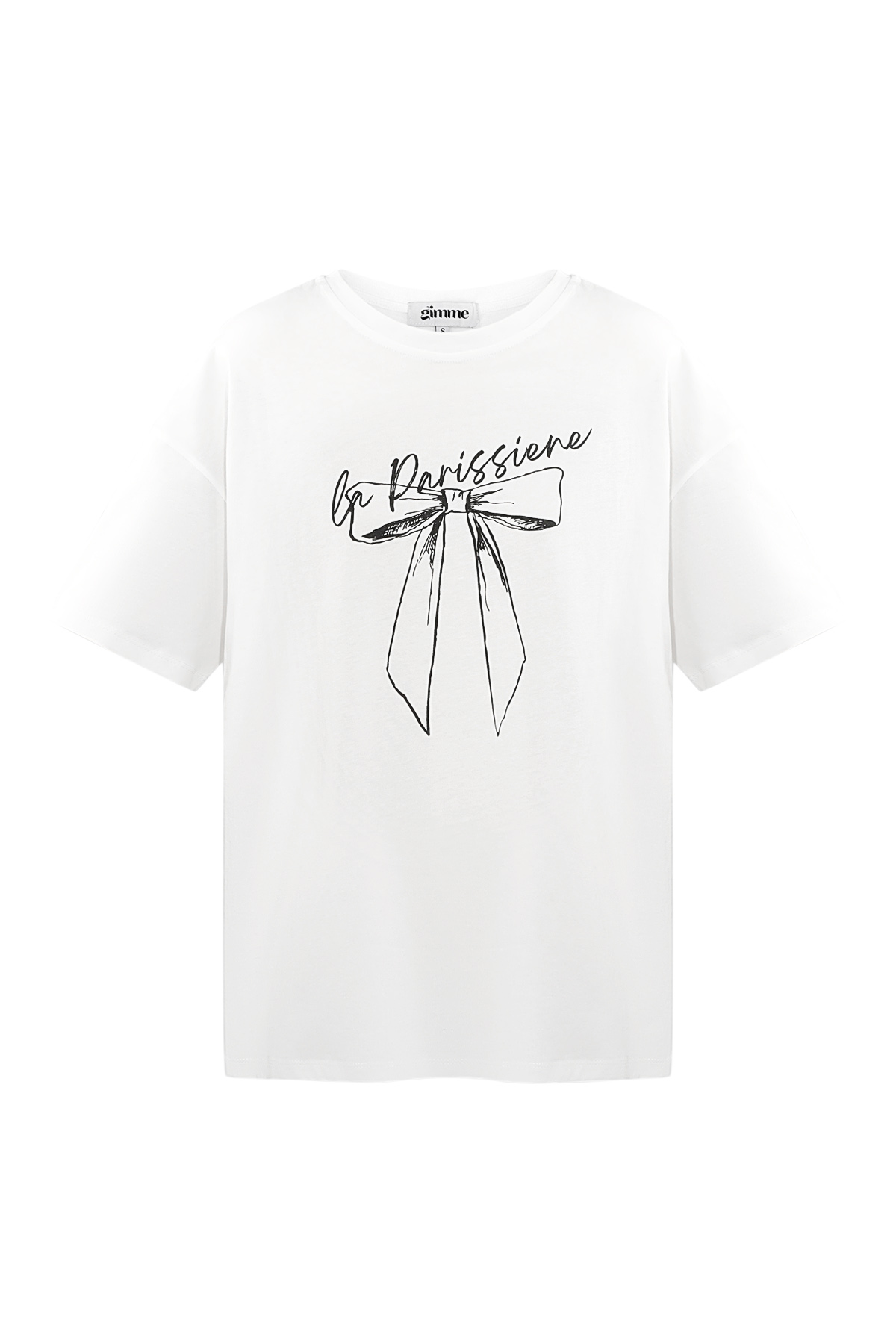 Camiseta la parissiene - blanca h5 