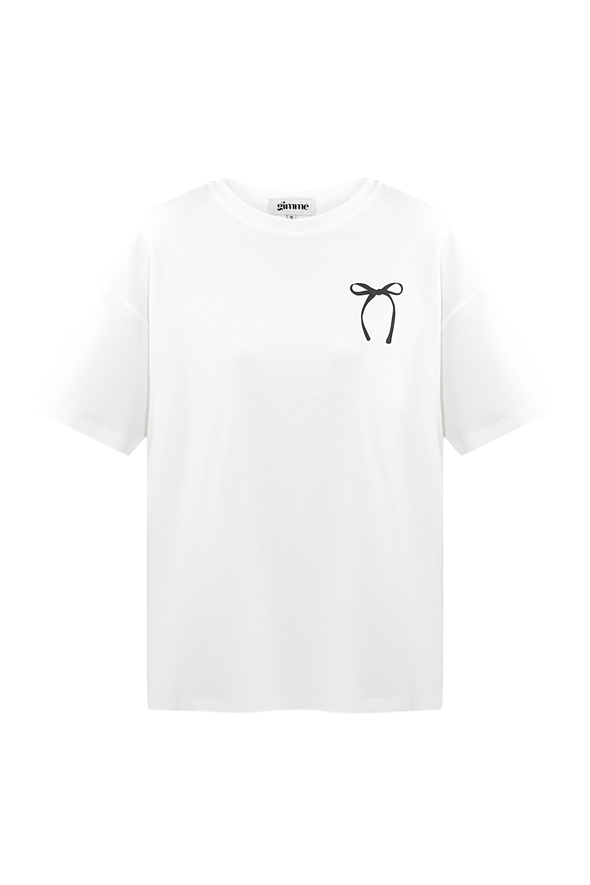 T-Shirt mit „Liebe für immer“ - weiß