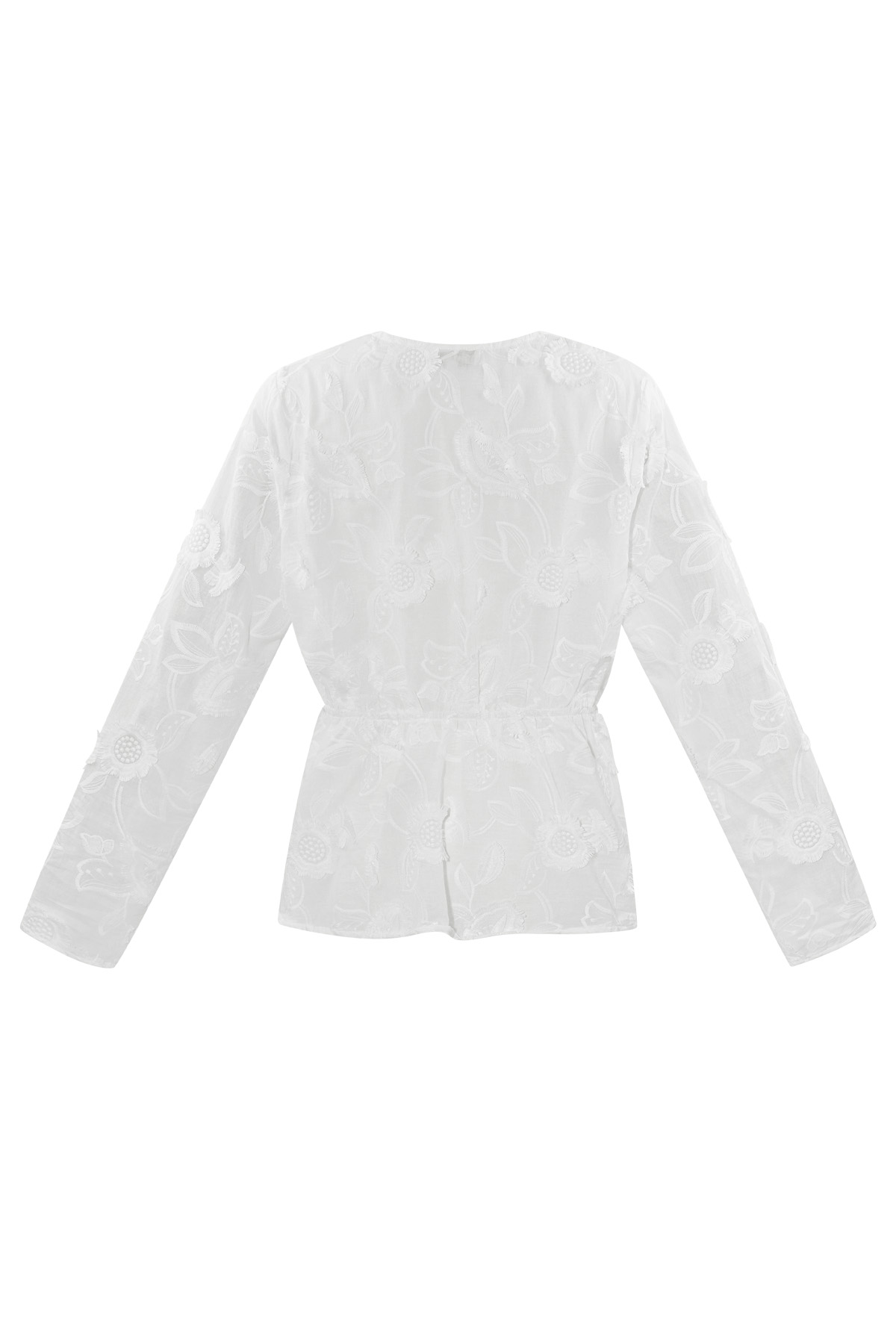 Top con fiocco Blossom - bianco h5 Immagine6