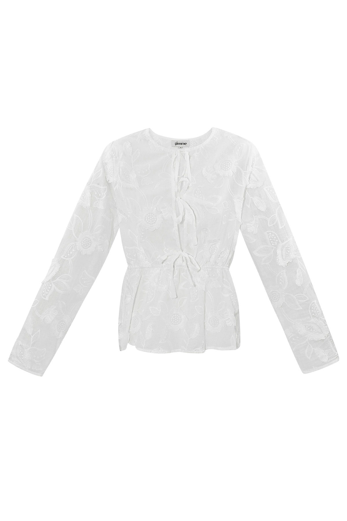 Top con lazo Blossom - blanco h5 