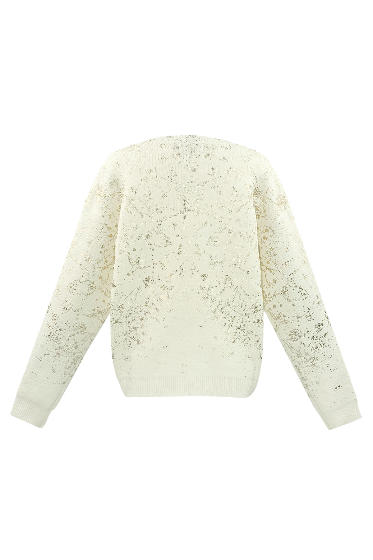 Maglione scintillante - oro bianco Immagine6