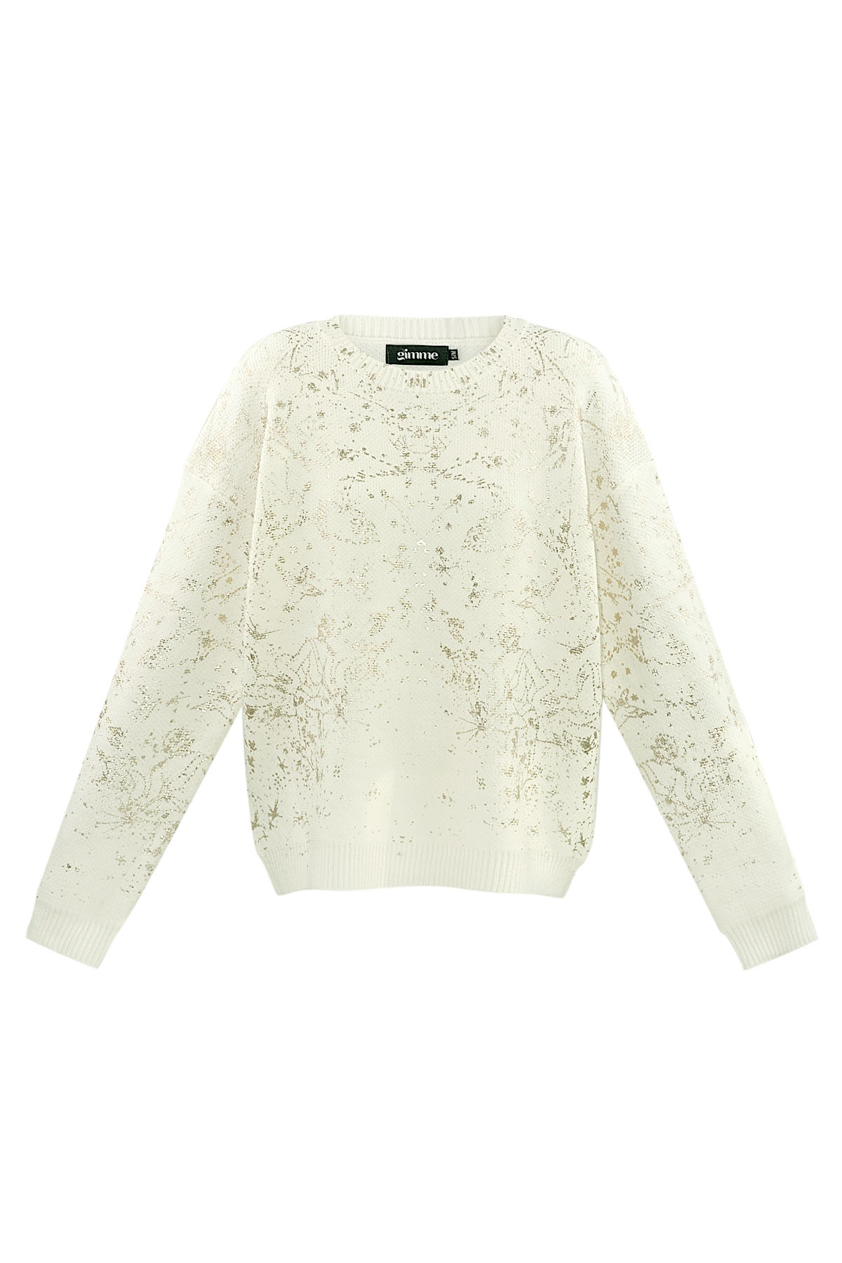 Pullover Sparkle Statement - Weißgold h5 