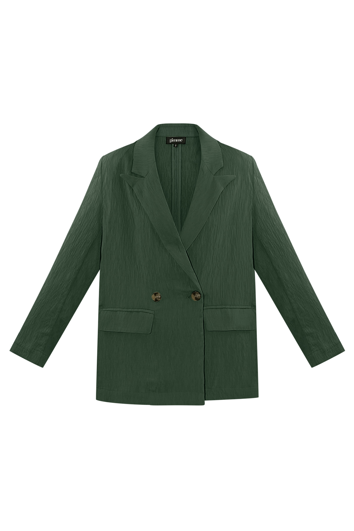 Blazer elegante y cómodo - verde h5 