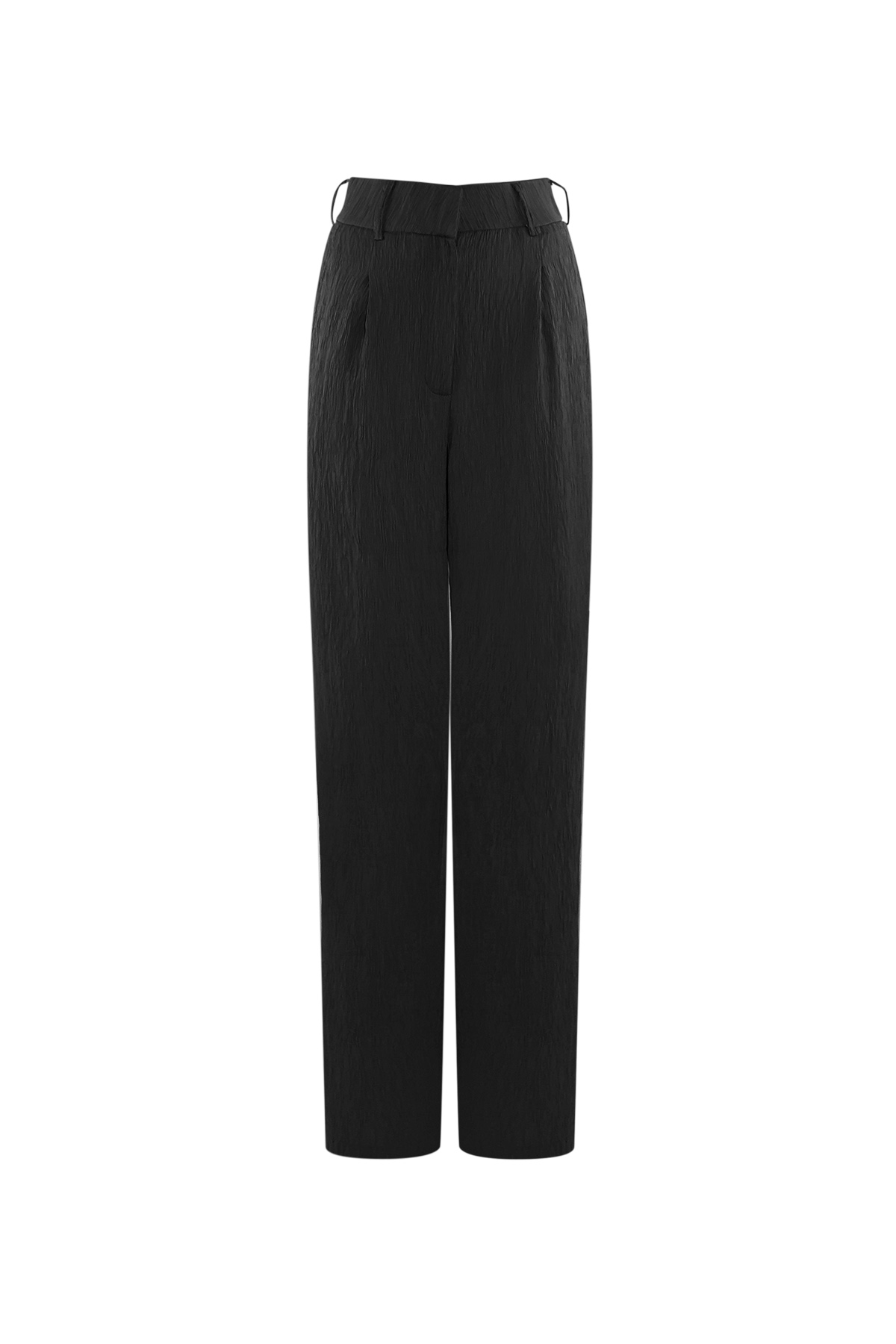 Pantalon confort chic - noir h5 