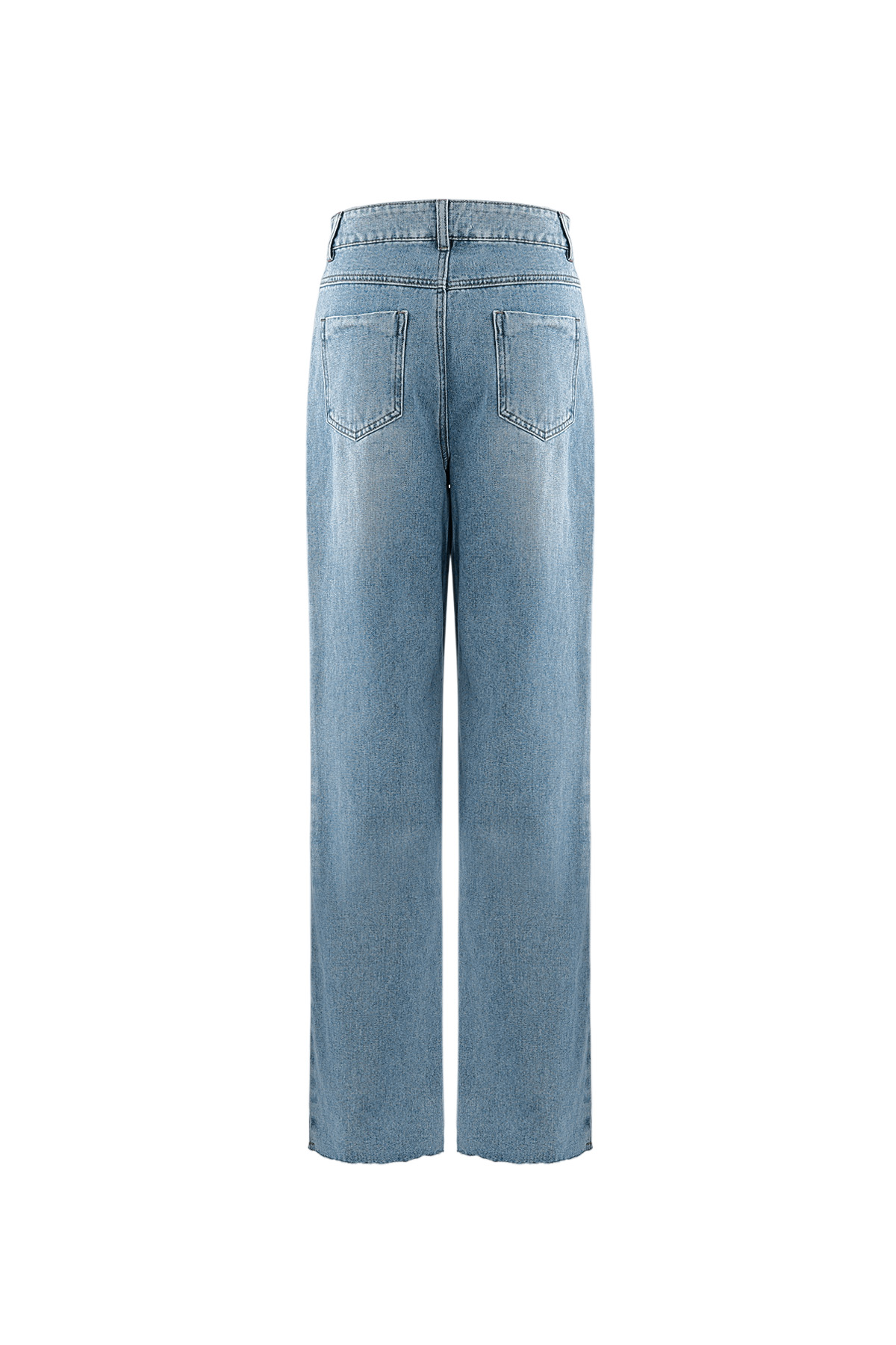 Jeans mit Perlenverzierung - blau h5 Bild7