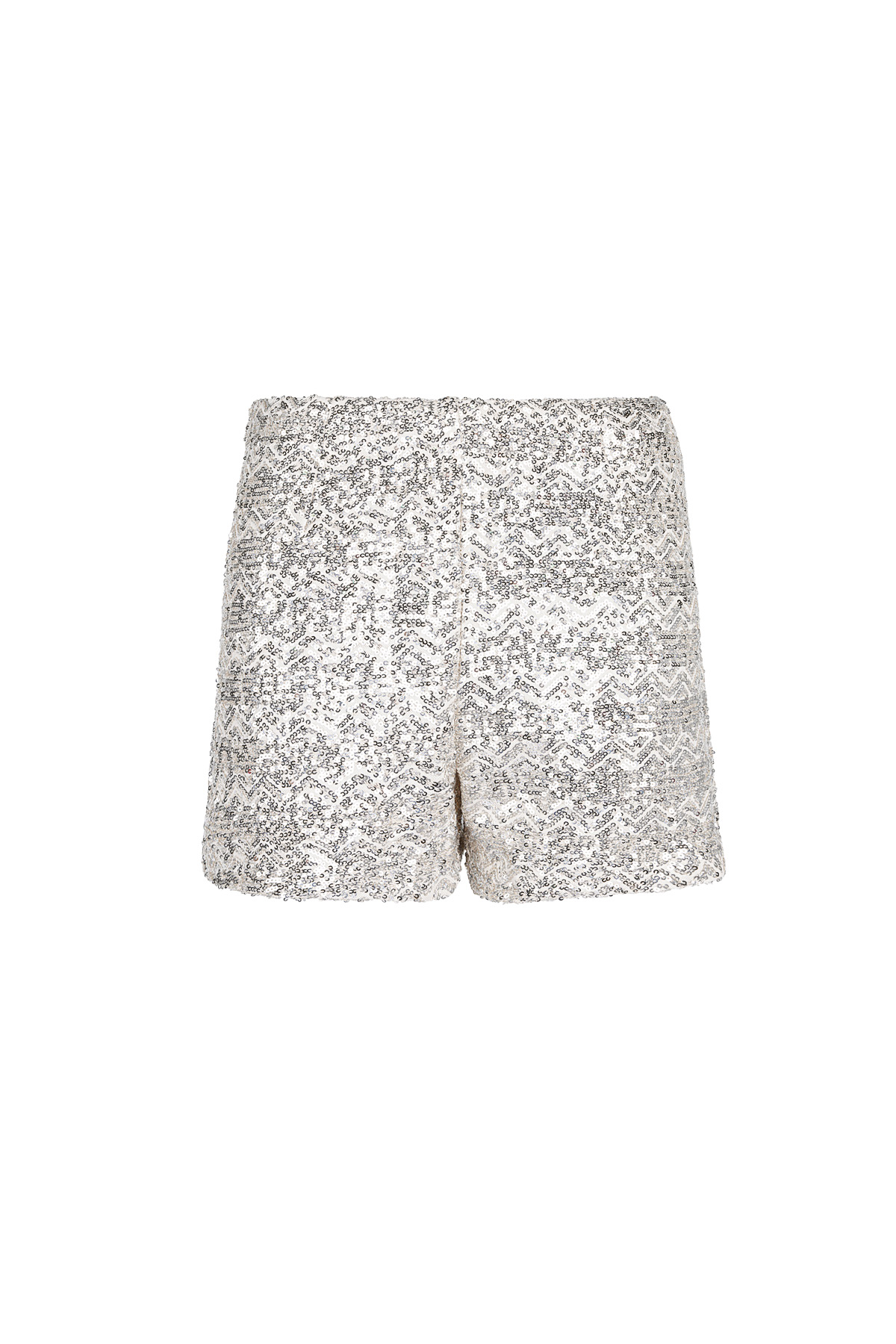 Glitter shorts - silver h5 