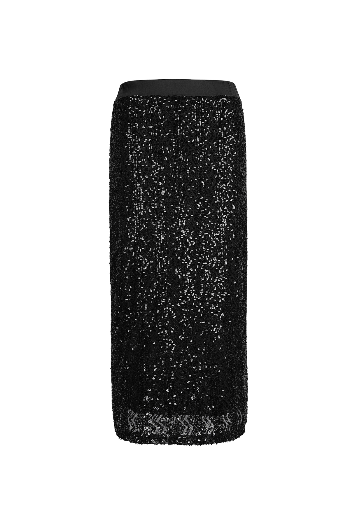 Glitter rok - zwart h5 