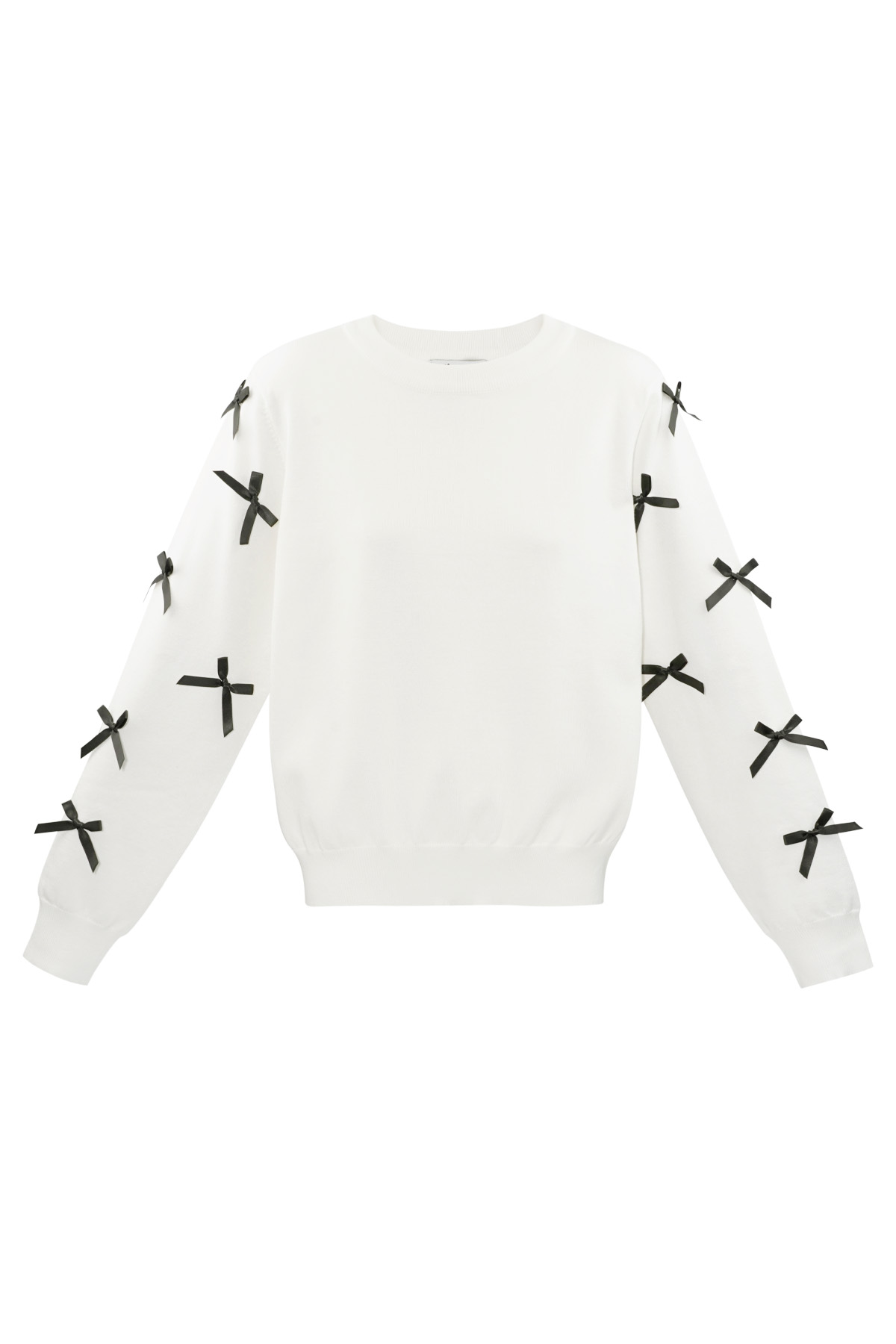 Bow Whisper sweater - white 