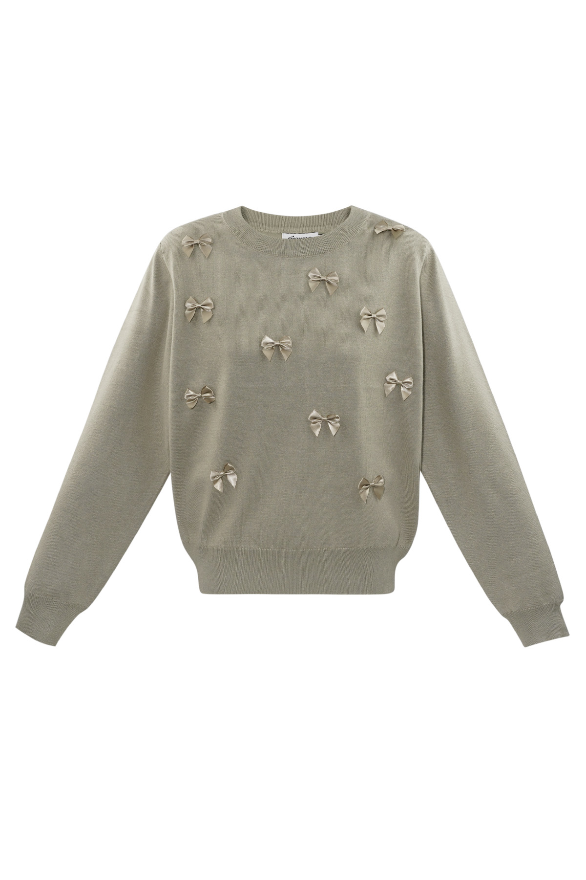 Bow & Grace sweater - camel h5 