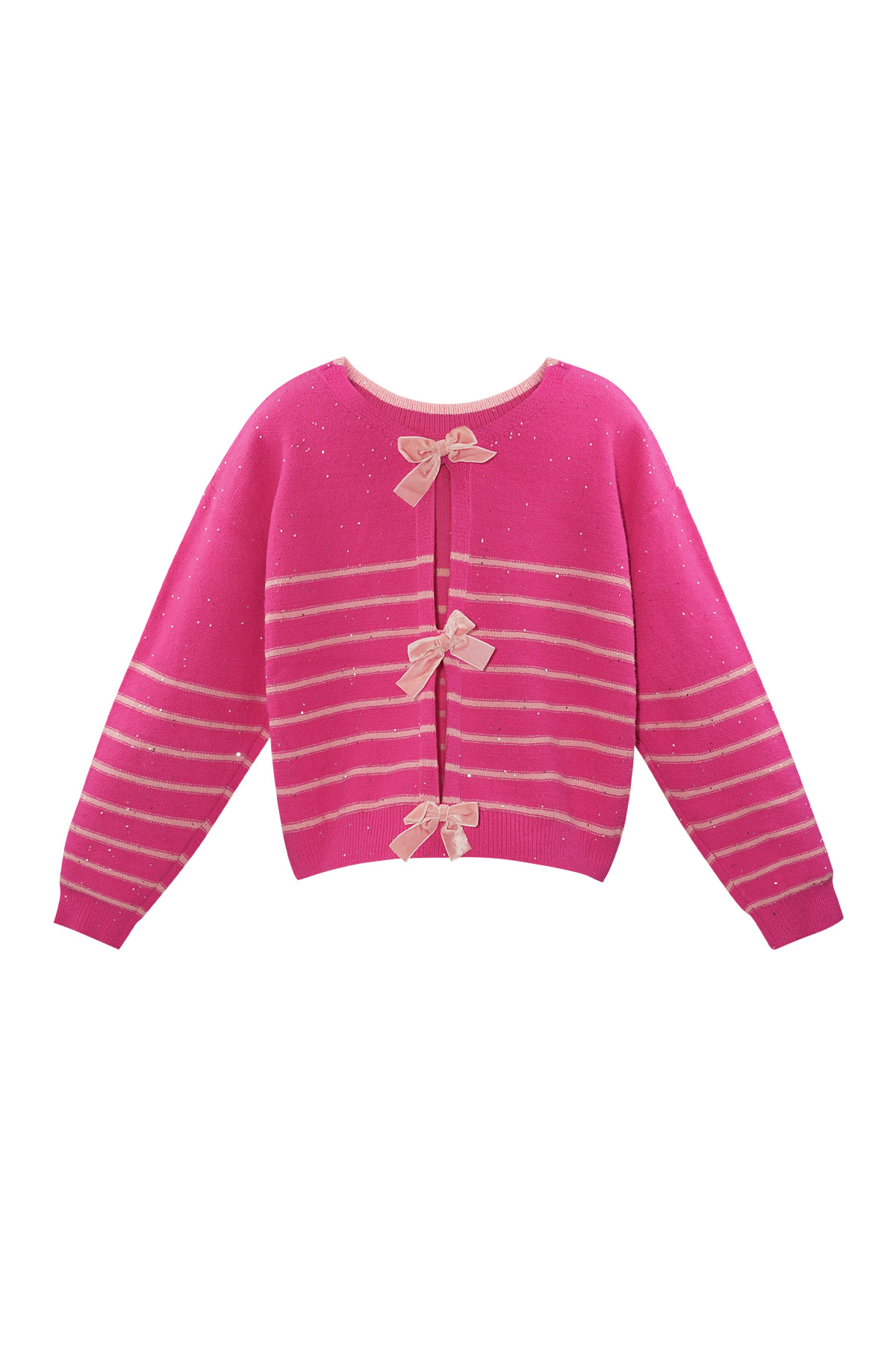 Cardigan Bow Delight -  