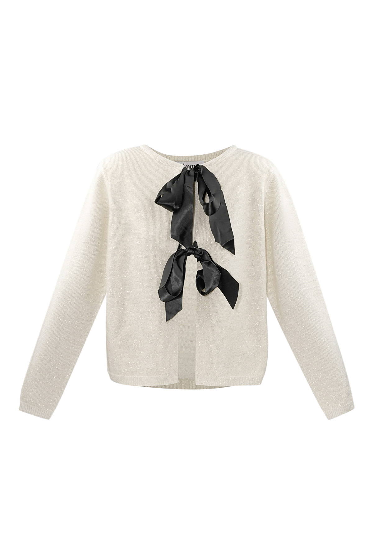 Ribbon Romance cardigan - white h5 