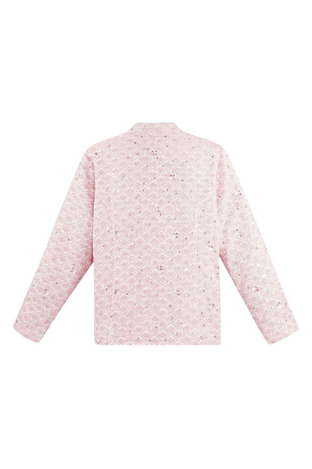 Veste en tissu à paillettes - rose h5 Image2