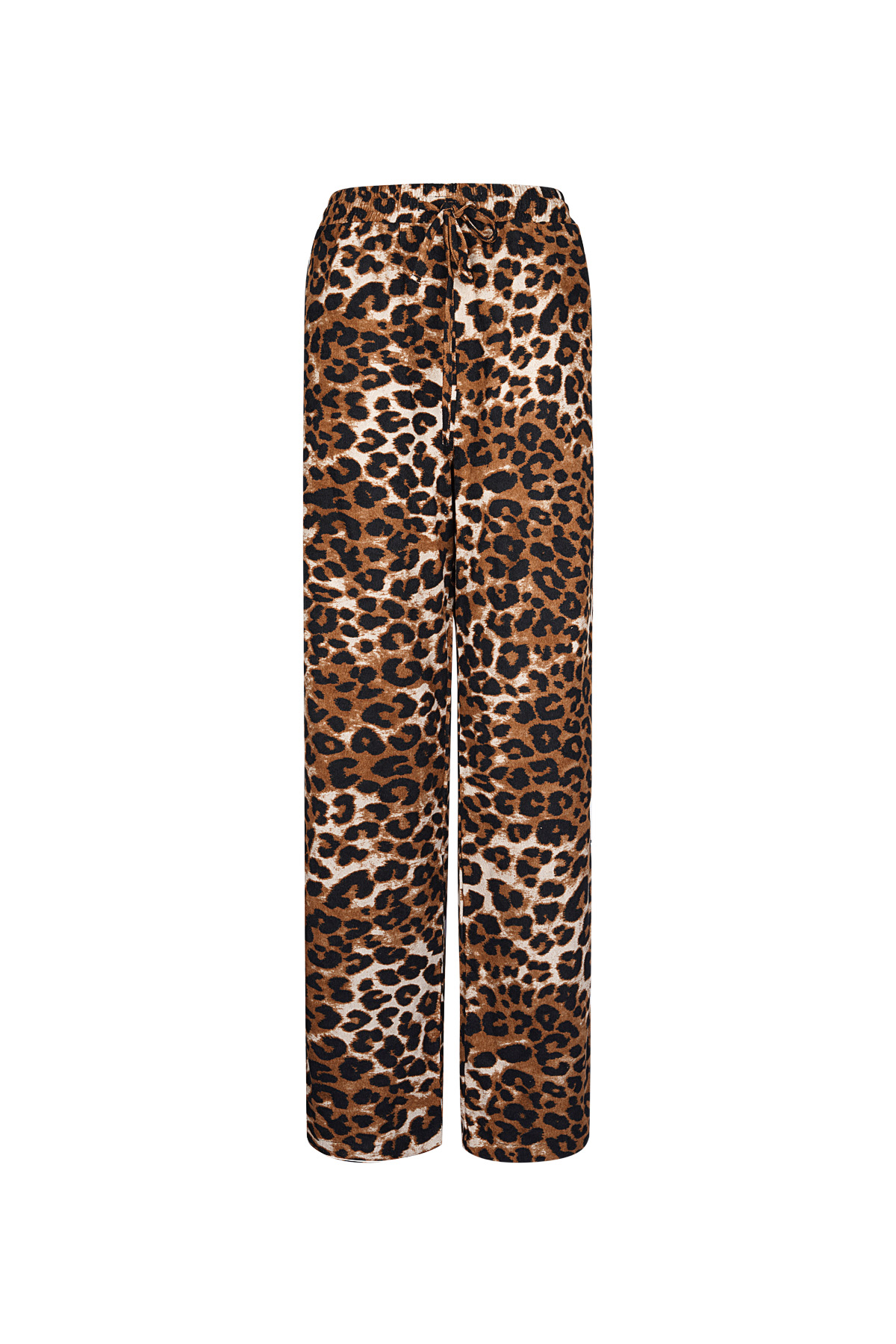 Pantaloni leopardati per la vita - marrone h5 