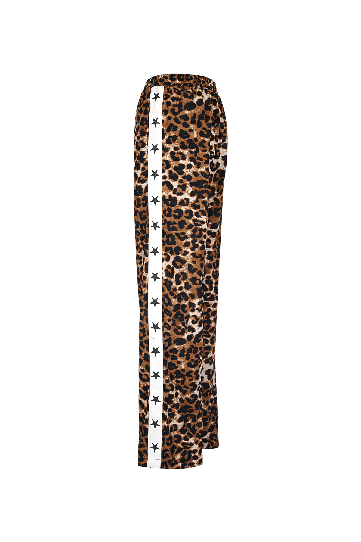 Pantaloni Wild Leopard a righe - marrone h5 Immagine6