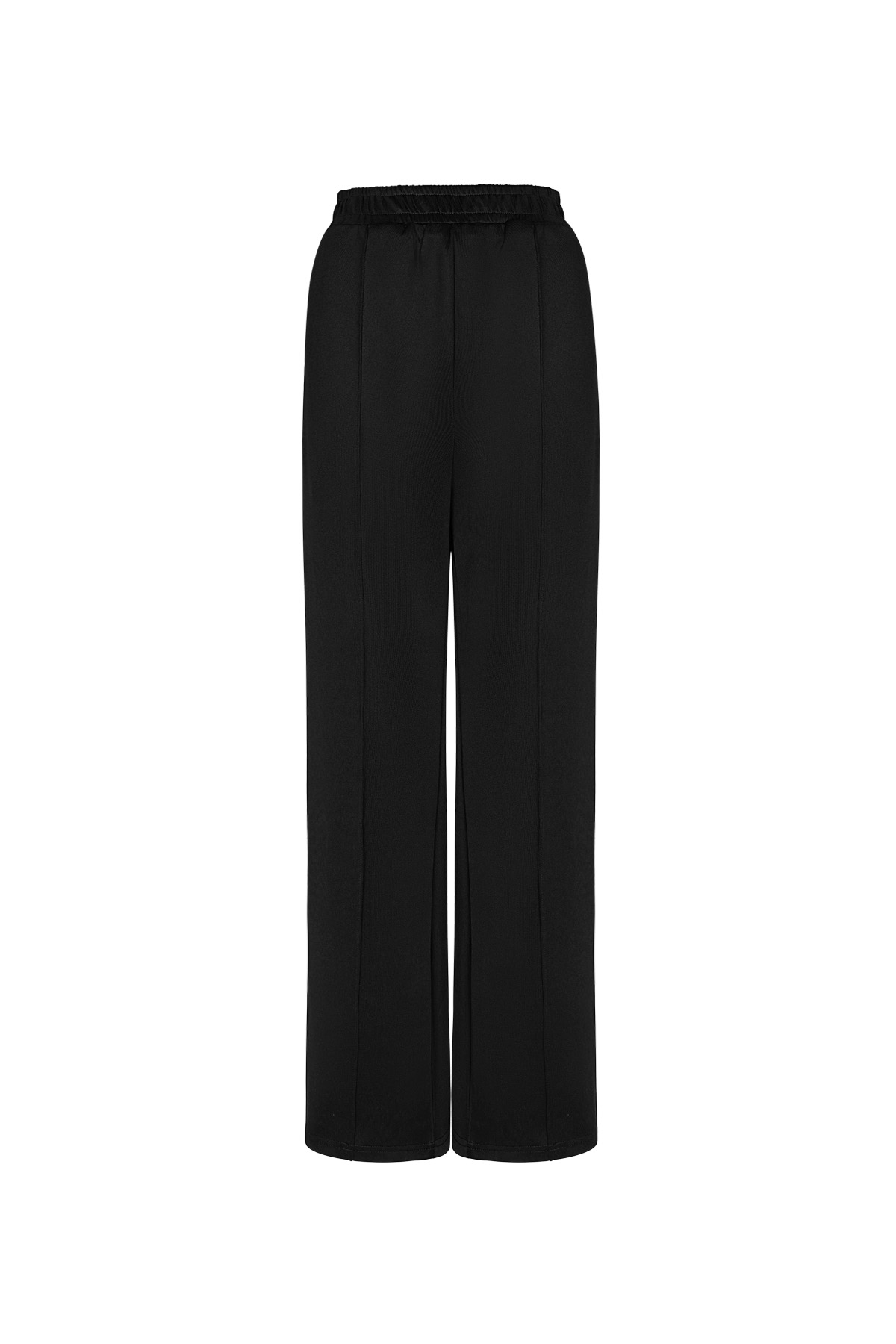 Pantaloni con cuori sul lato - nero h5 