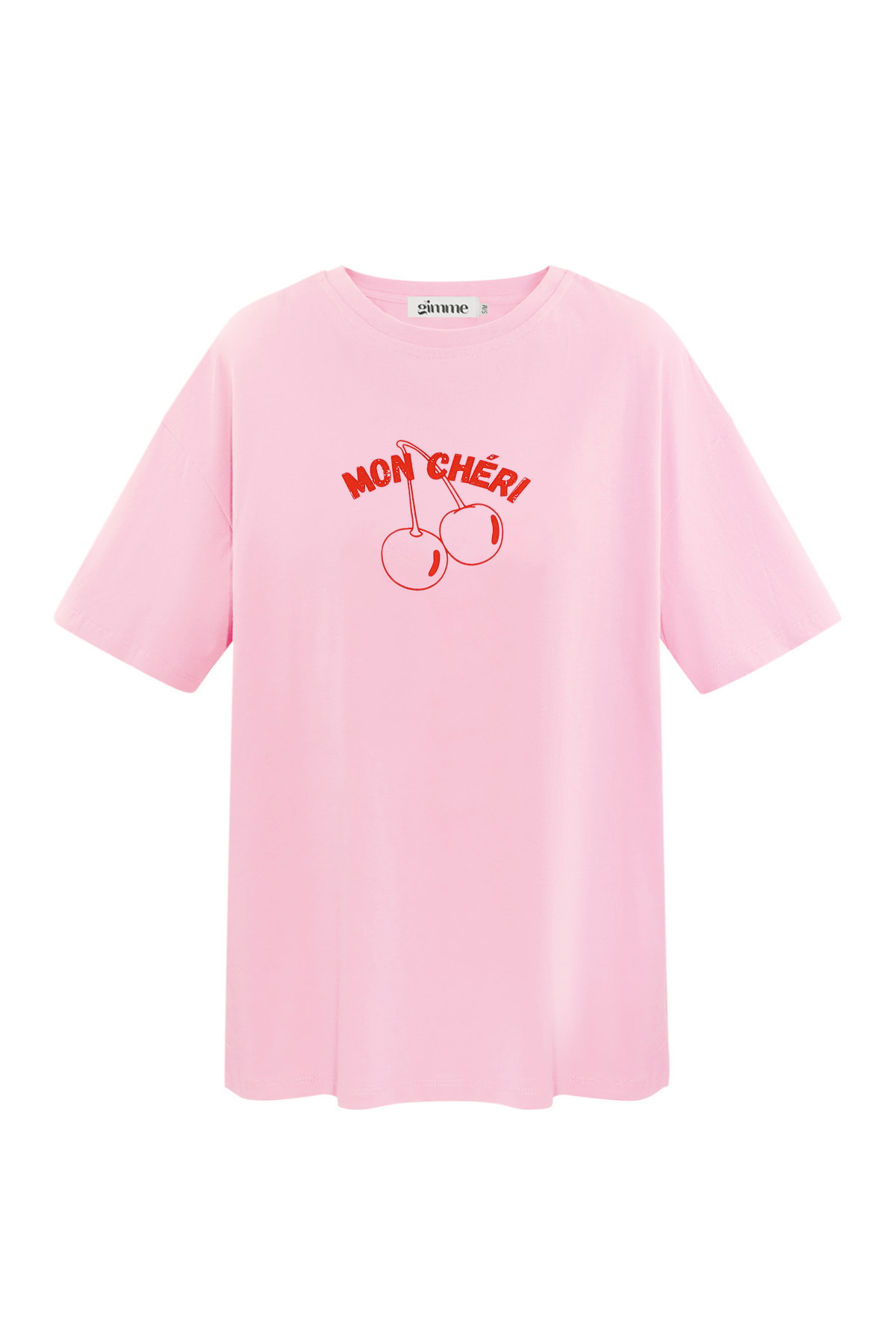 Mon Chéri shirt - roze h5 