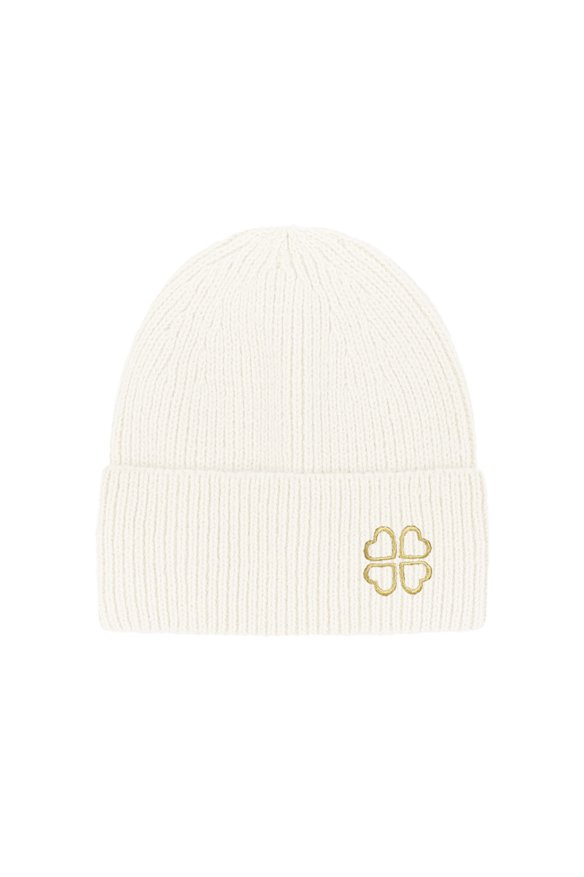 Lucky beanie - cream h5 