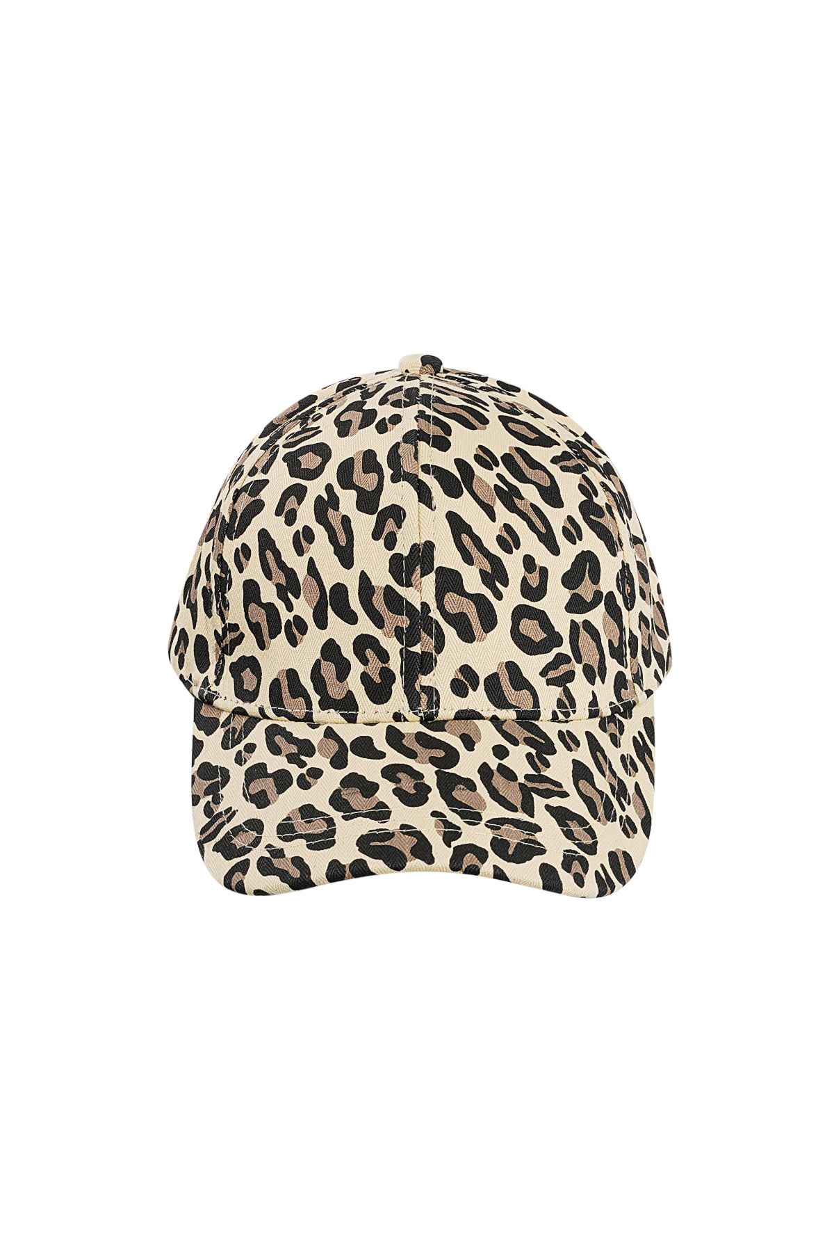 Leopard print cap - beige h5 Picture3