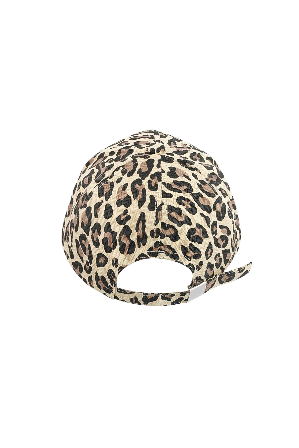 Leopard print cap - beige h5 Picture4