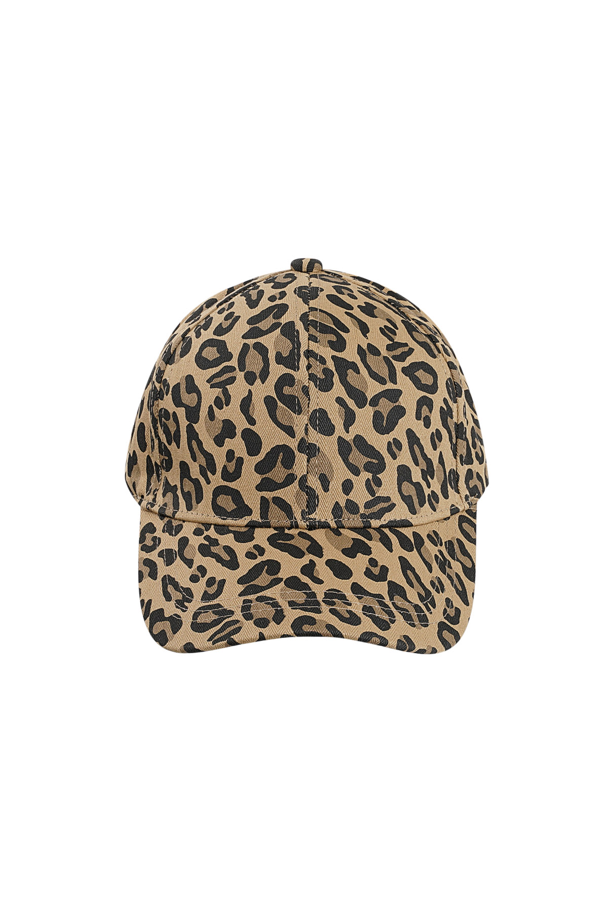 Casquette à imprimé léopard - marron h5 Image3