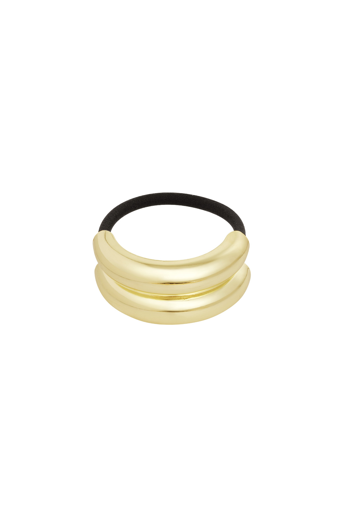 Refined touch hair elastic - gold h5 