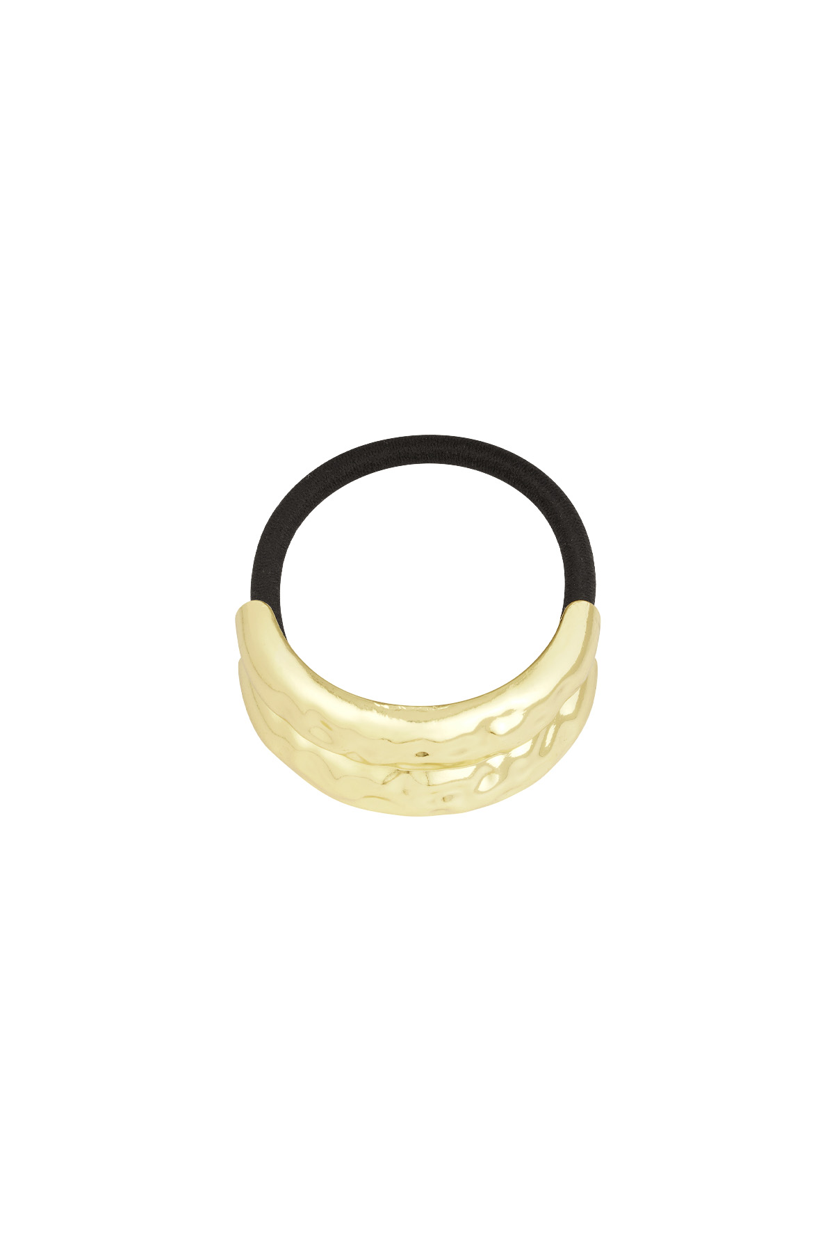 Textured elegance hair elastic - gold h5 Picture3