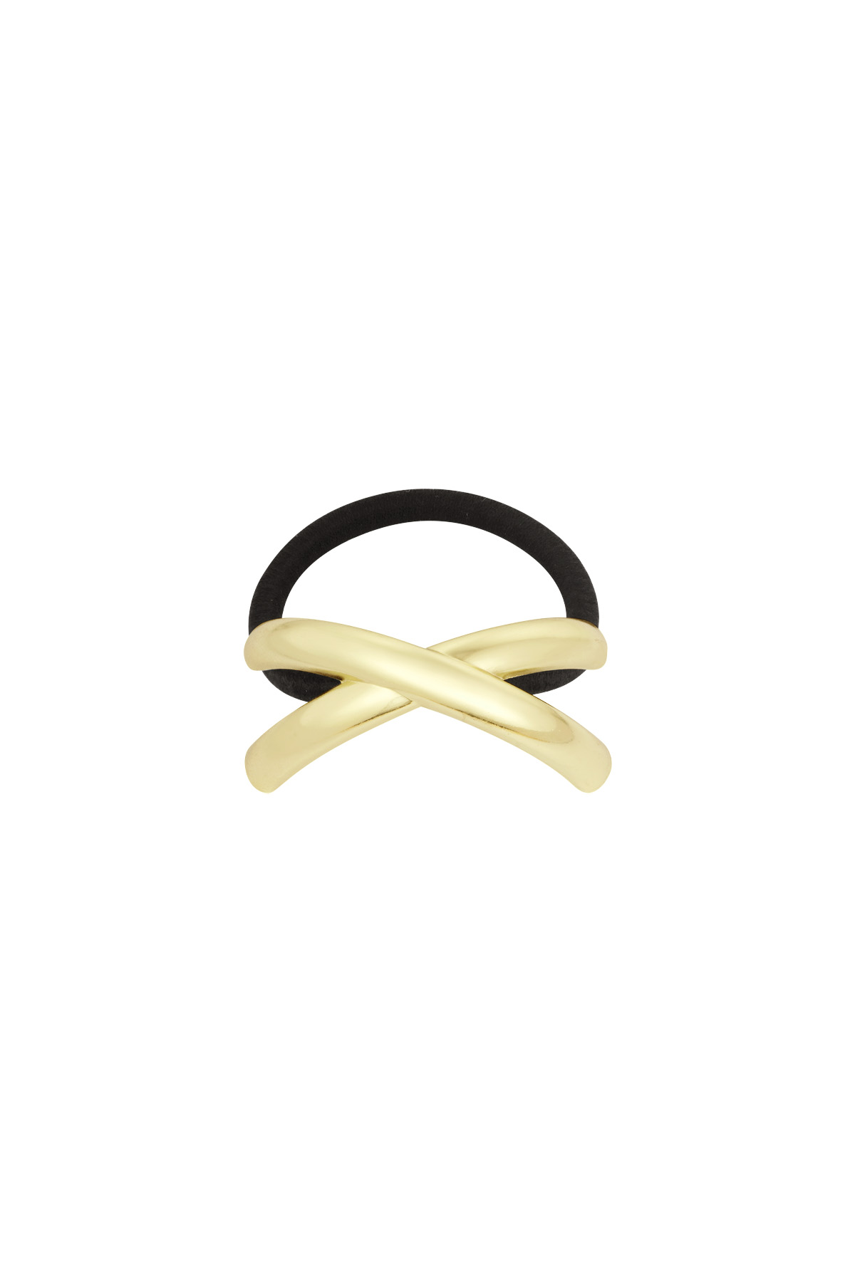 Cross chic hair elastic - gold h5 