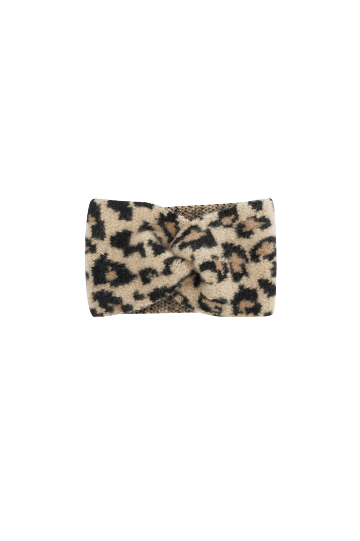 Winter headband leopard print - camel h5 Picture2