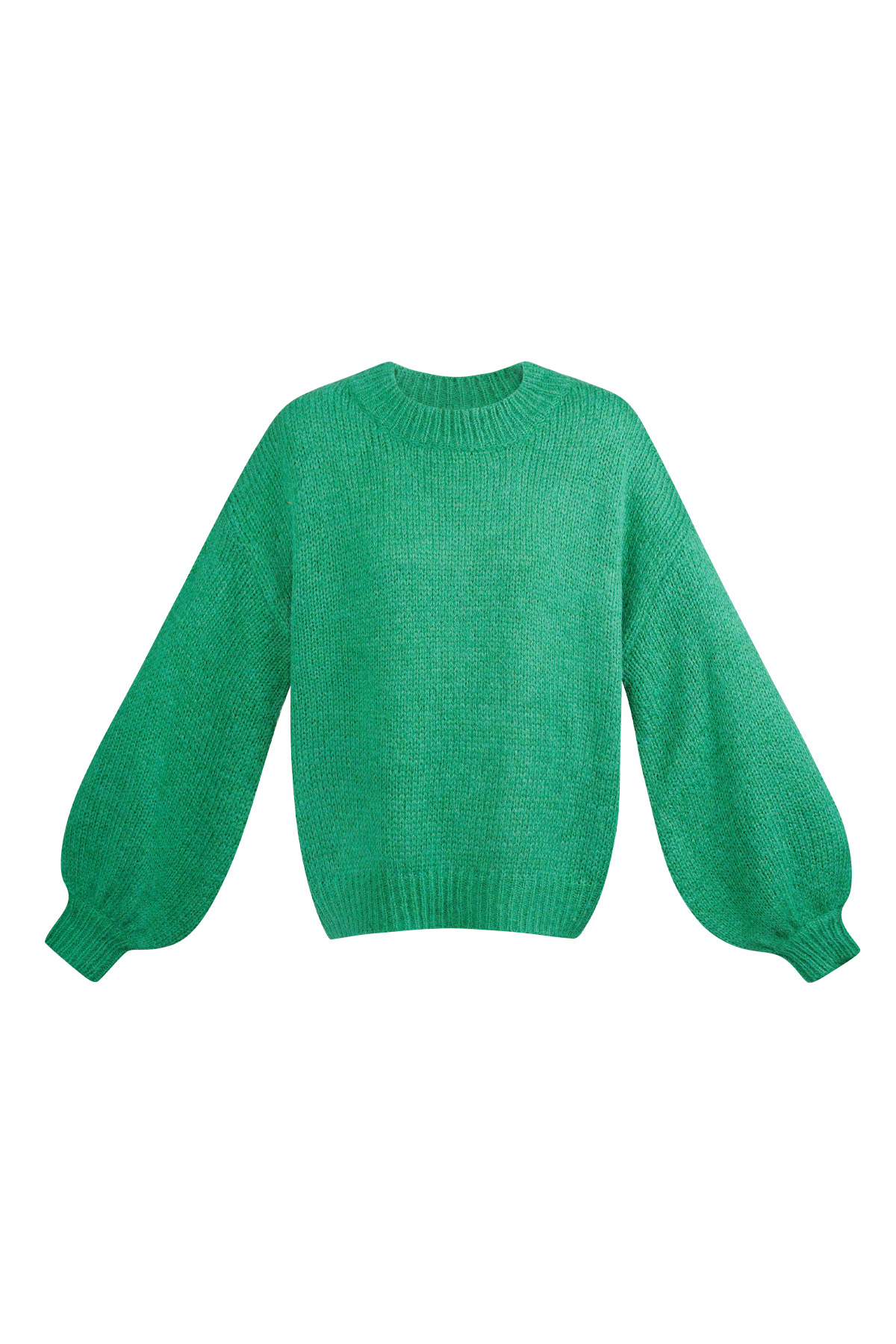 Winter essential sweater - green h5 