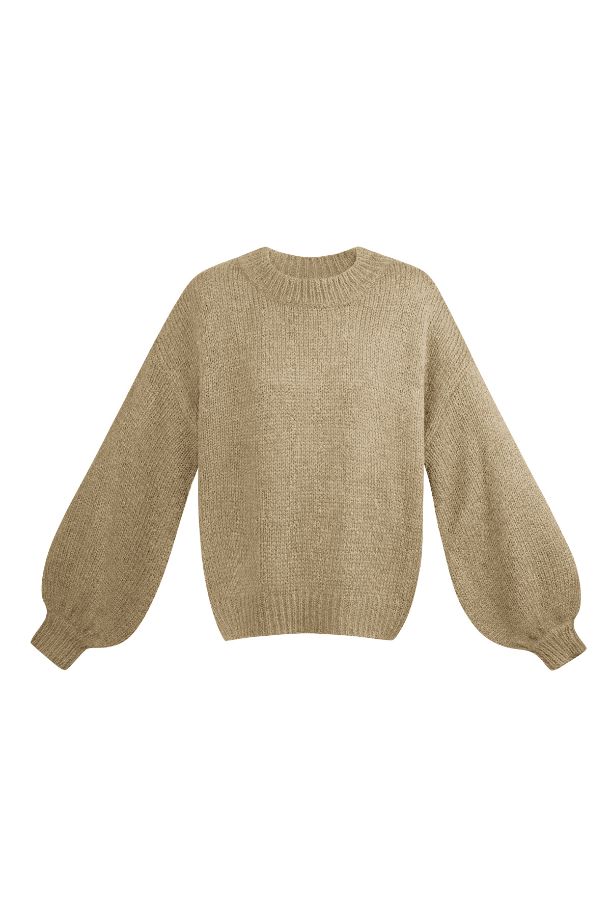 Pull essentiel d'hiver - beige h5 