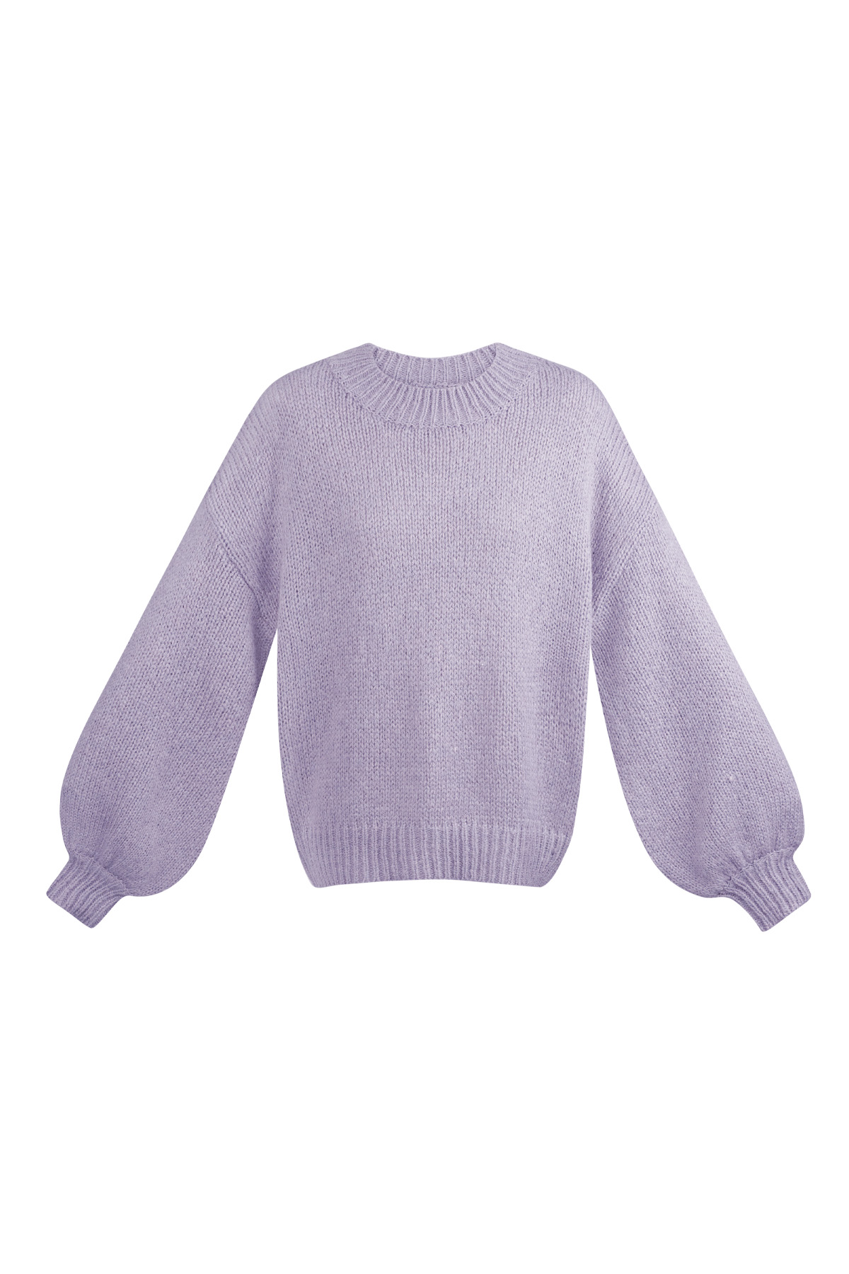 Winter essential sweater - purple h5 