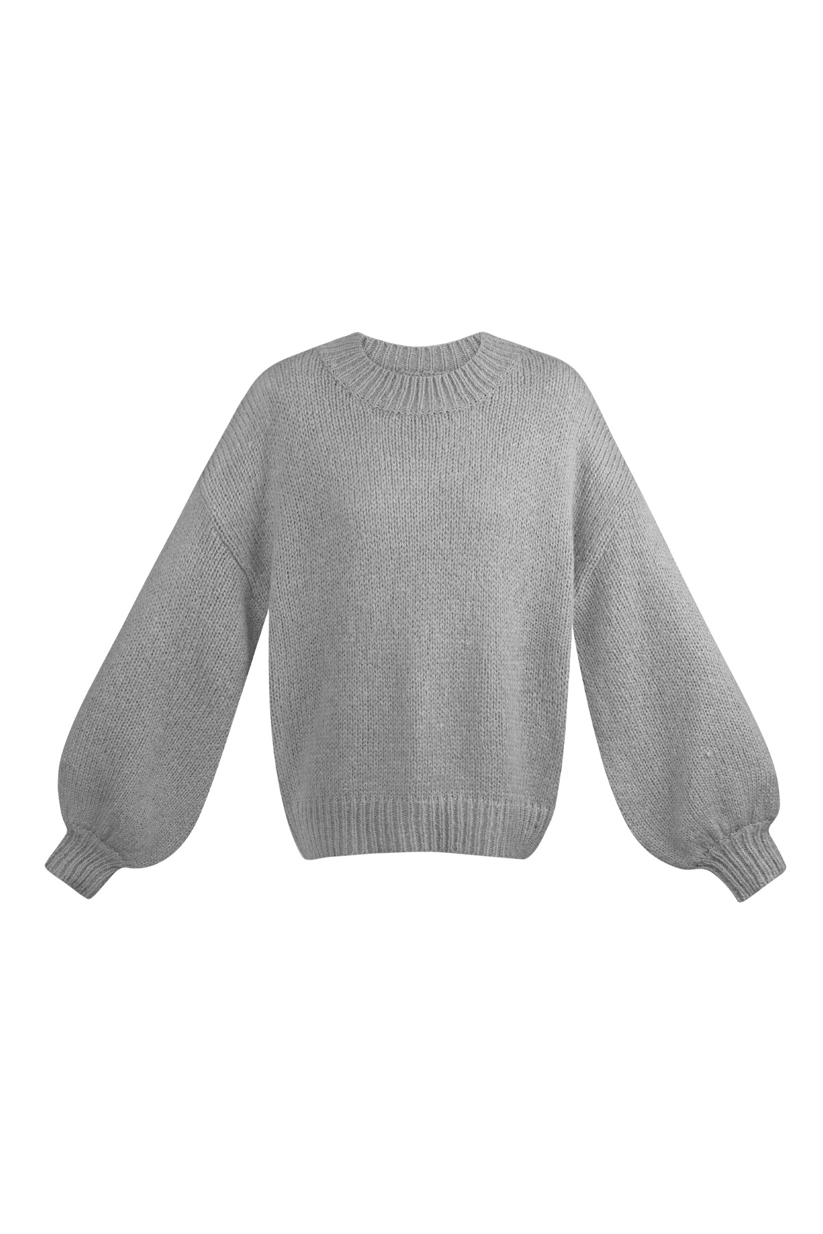 Winter essential sweater - grey h5 