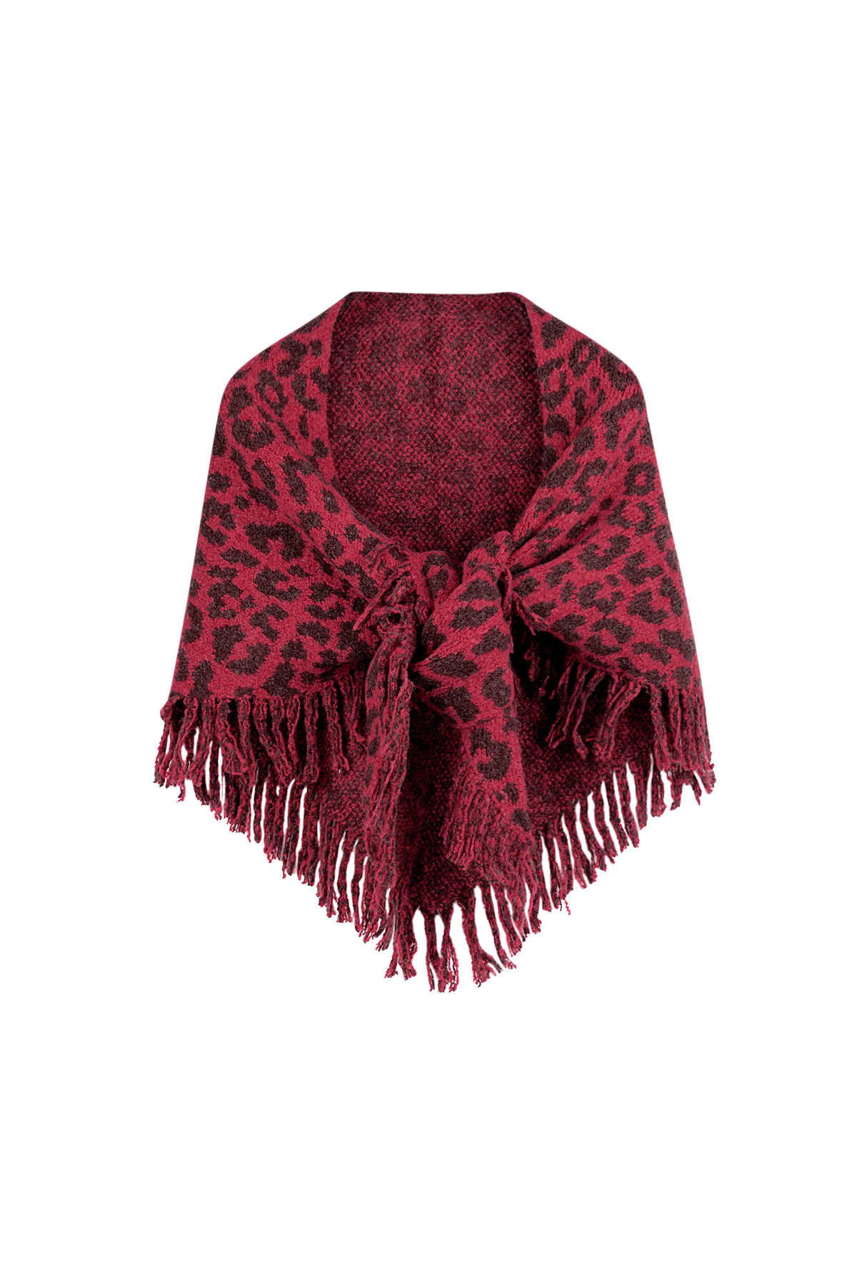 Forever wild scarf - red h5 