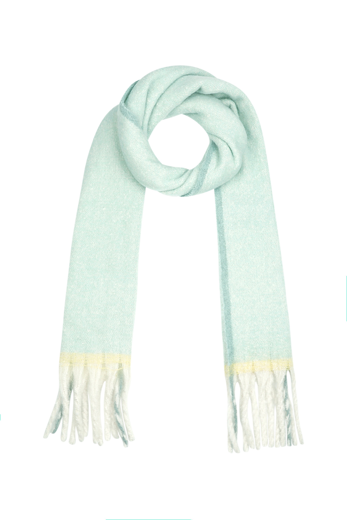 Cold comfort scarf - mint h5 