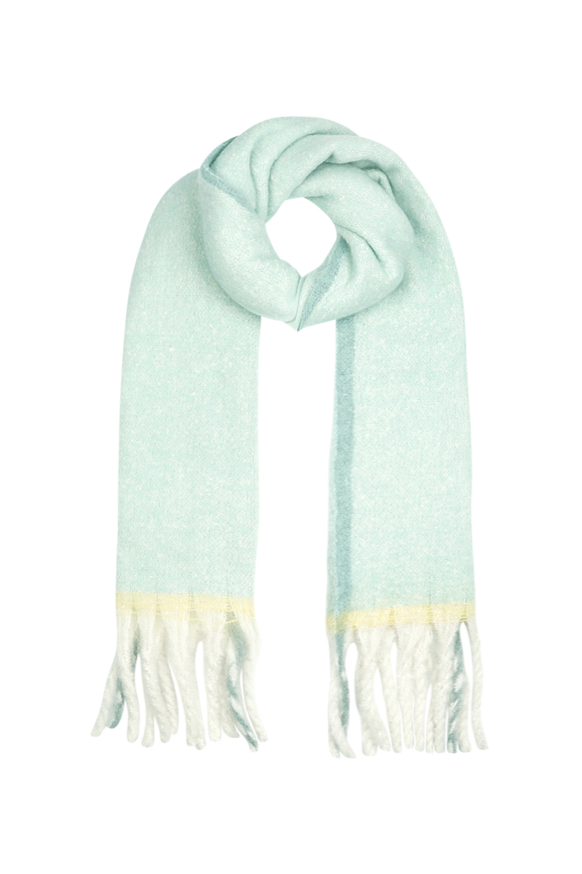 Cold comfort scarf - mint 