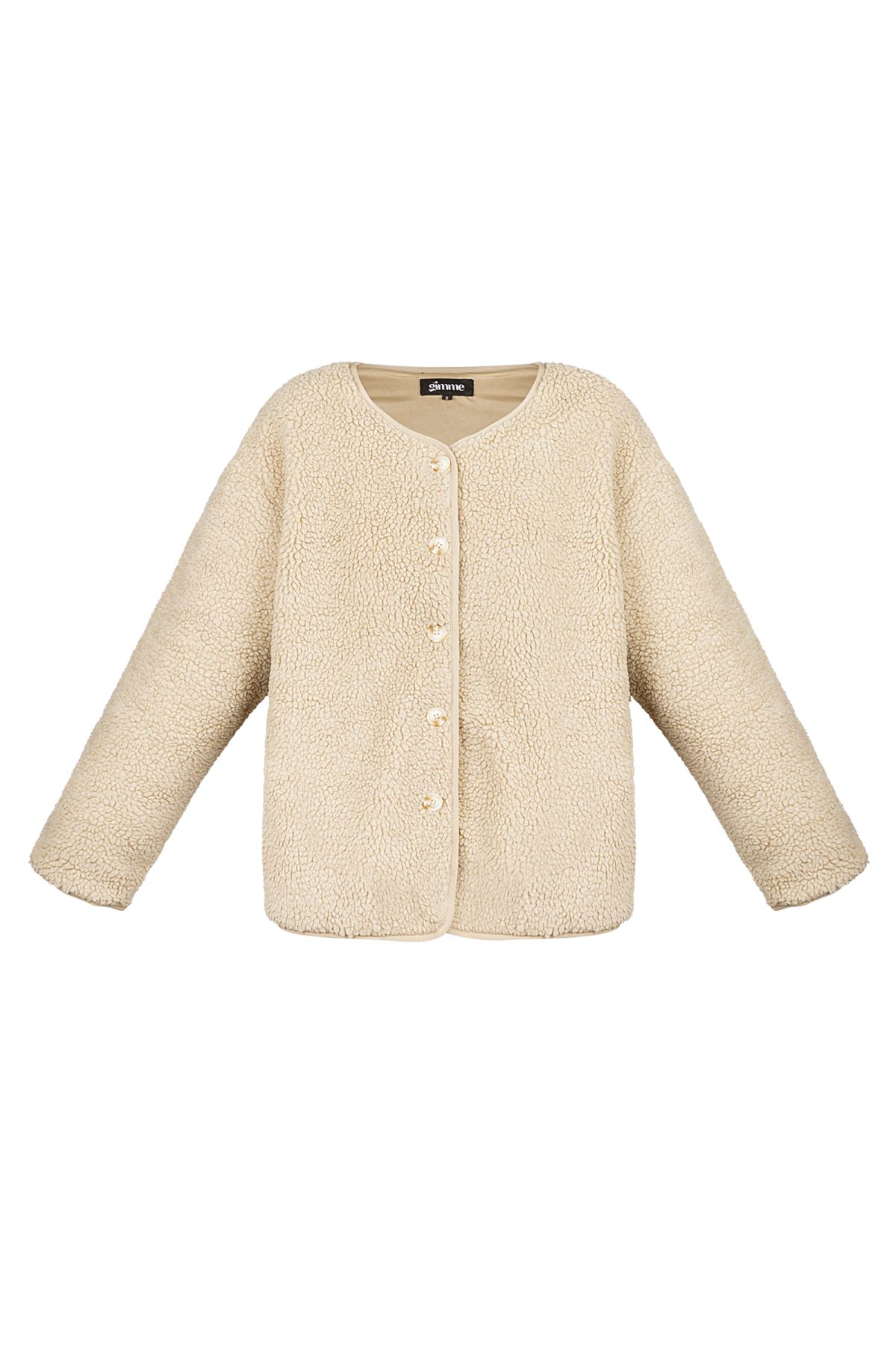 Teddy times coat - Beige 2