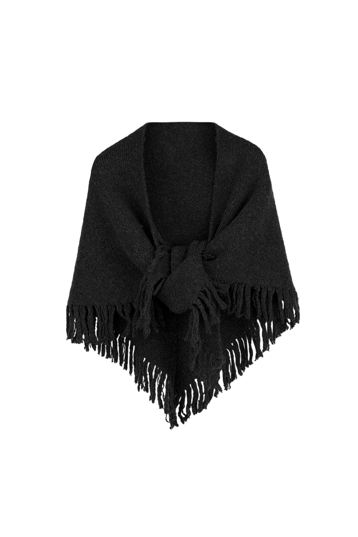 Everyday elegance scarf - black h5 